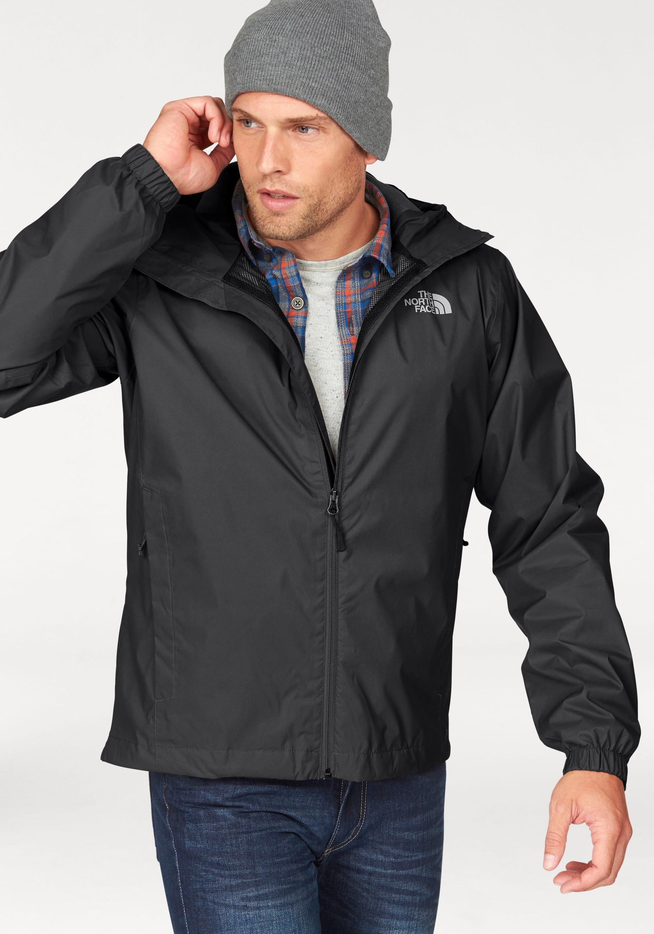 The North Face Funktionsjacke »MEN´S QUEST JACKET«, mit Kapuze, Wasserdicht & Winddicht & Atmungsaktiv