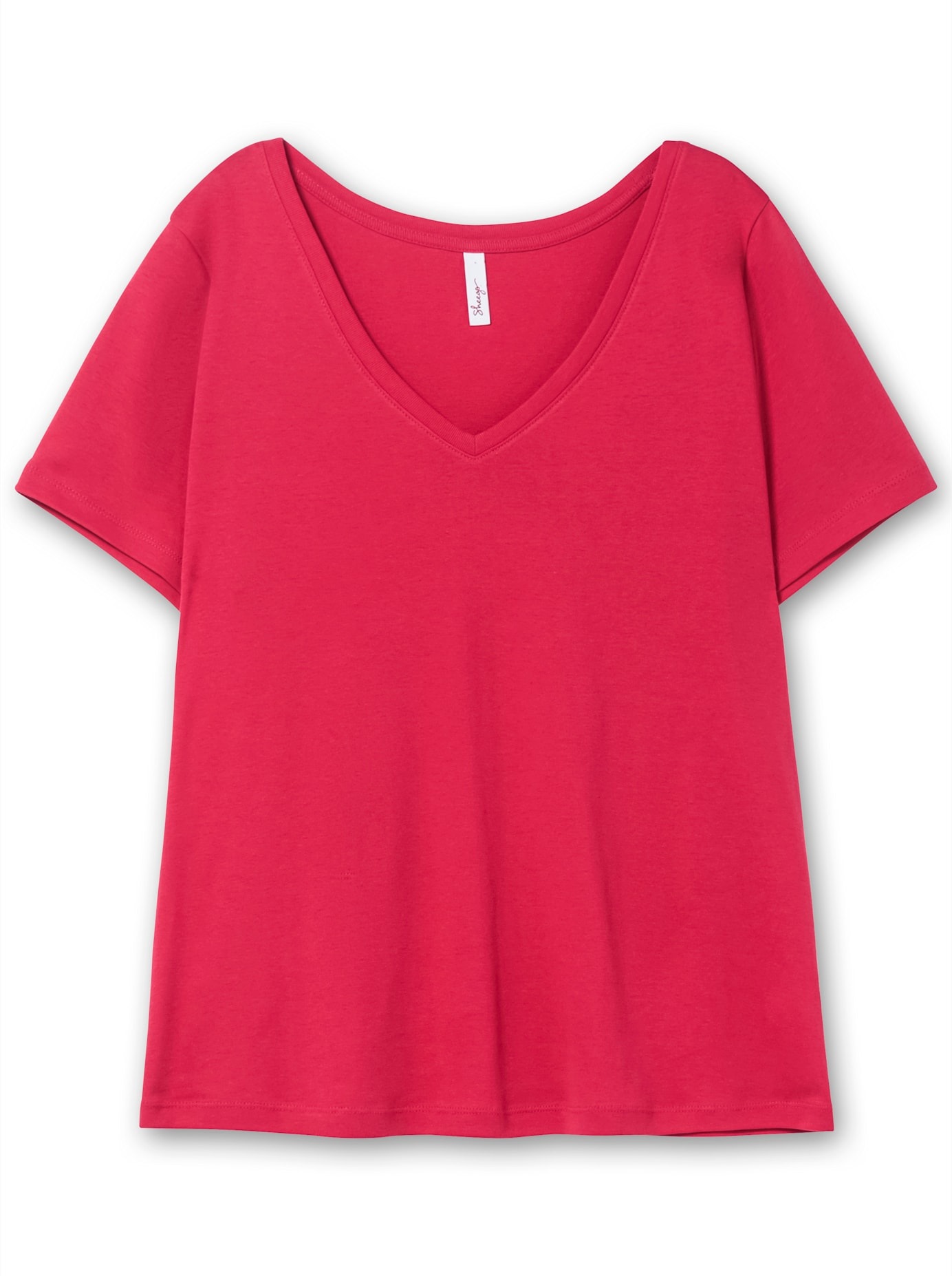Sheego T-Shirt »T-Shirt«, (1 tlg.)