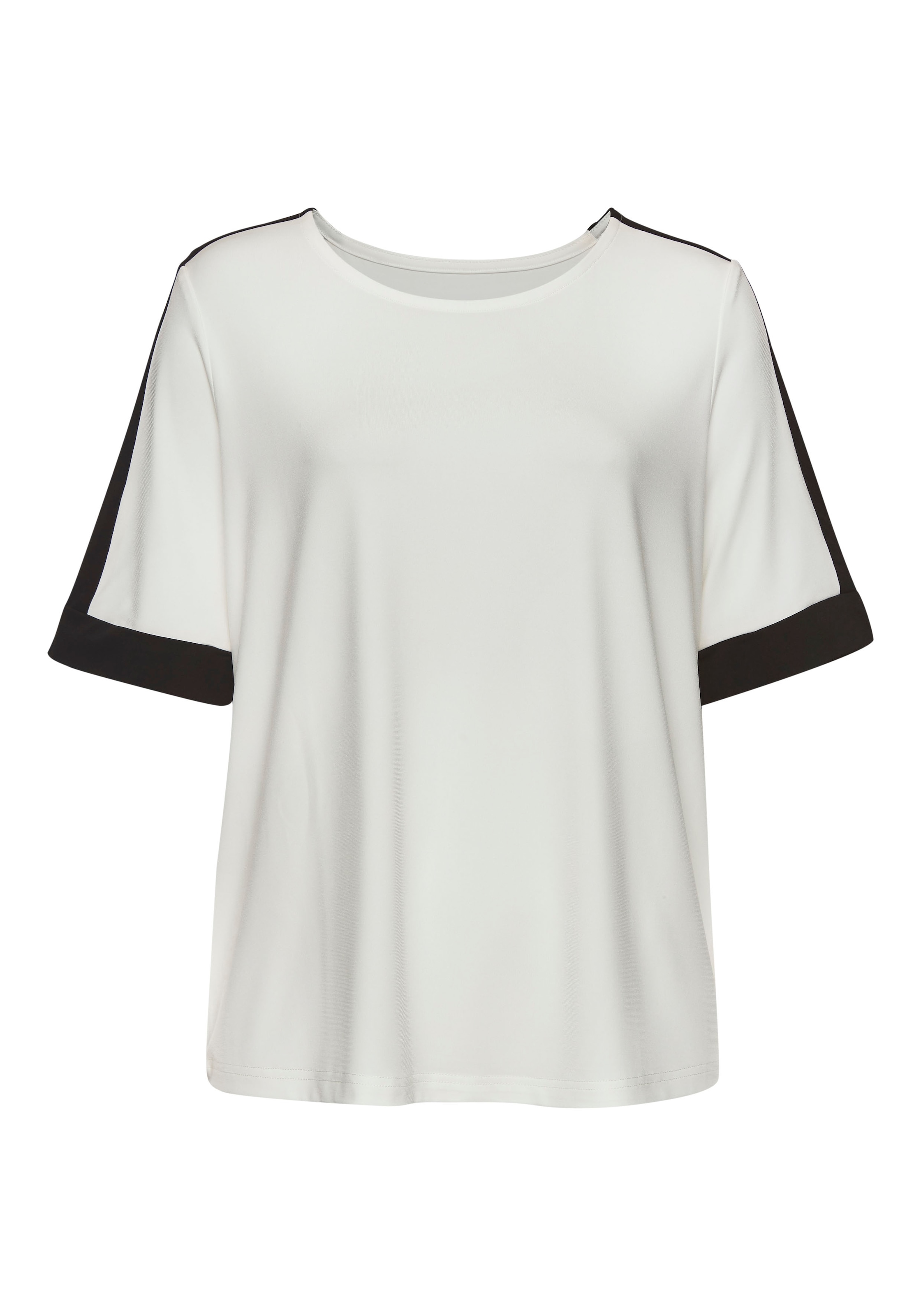 Vivance Kurzarmshirt, mit sportlichen Kontraststreifen
