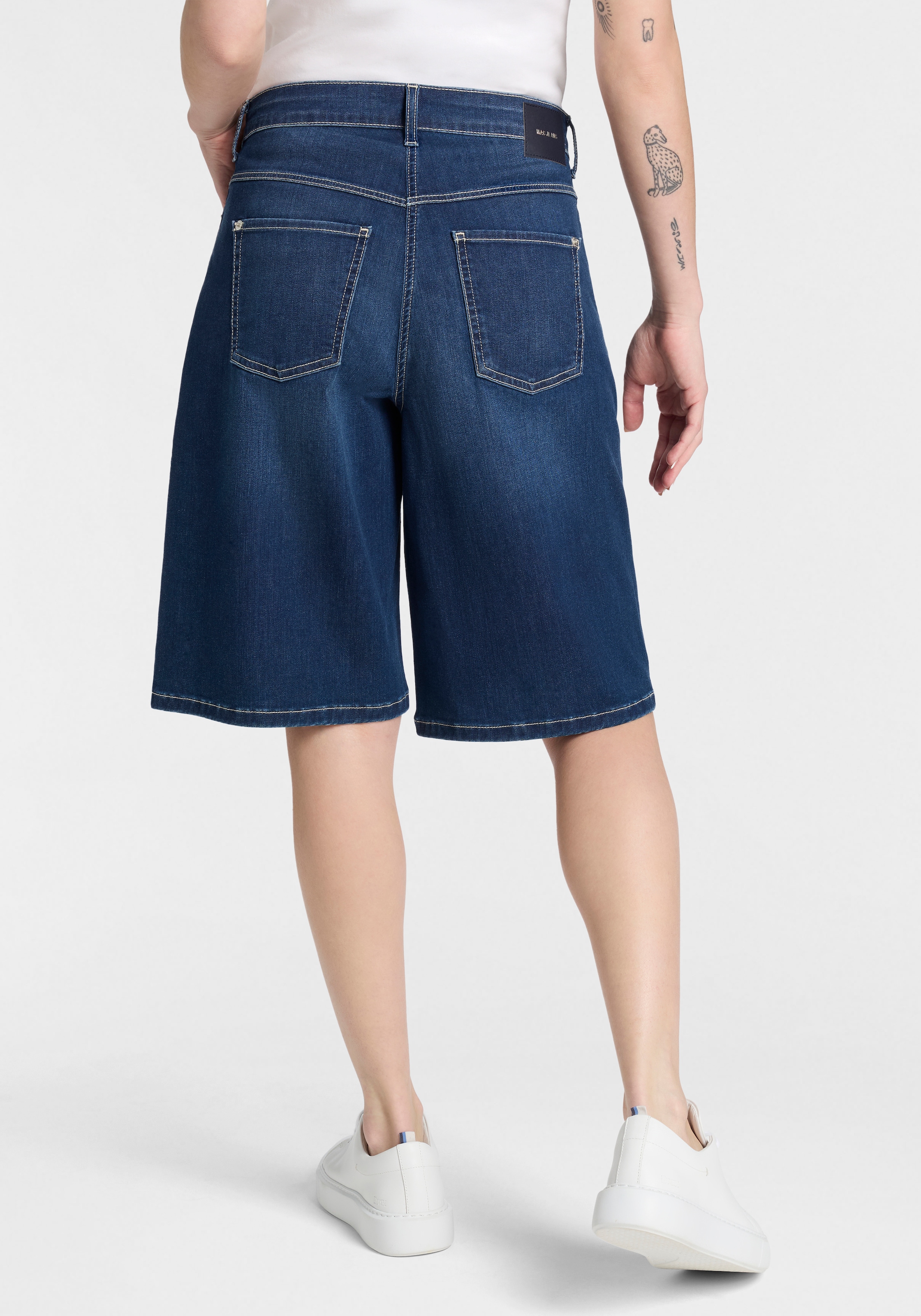 MAC Bermudas »DREAM WIDE Bermuda«  Jeans mit weitem Bein