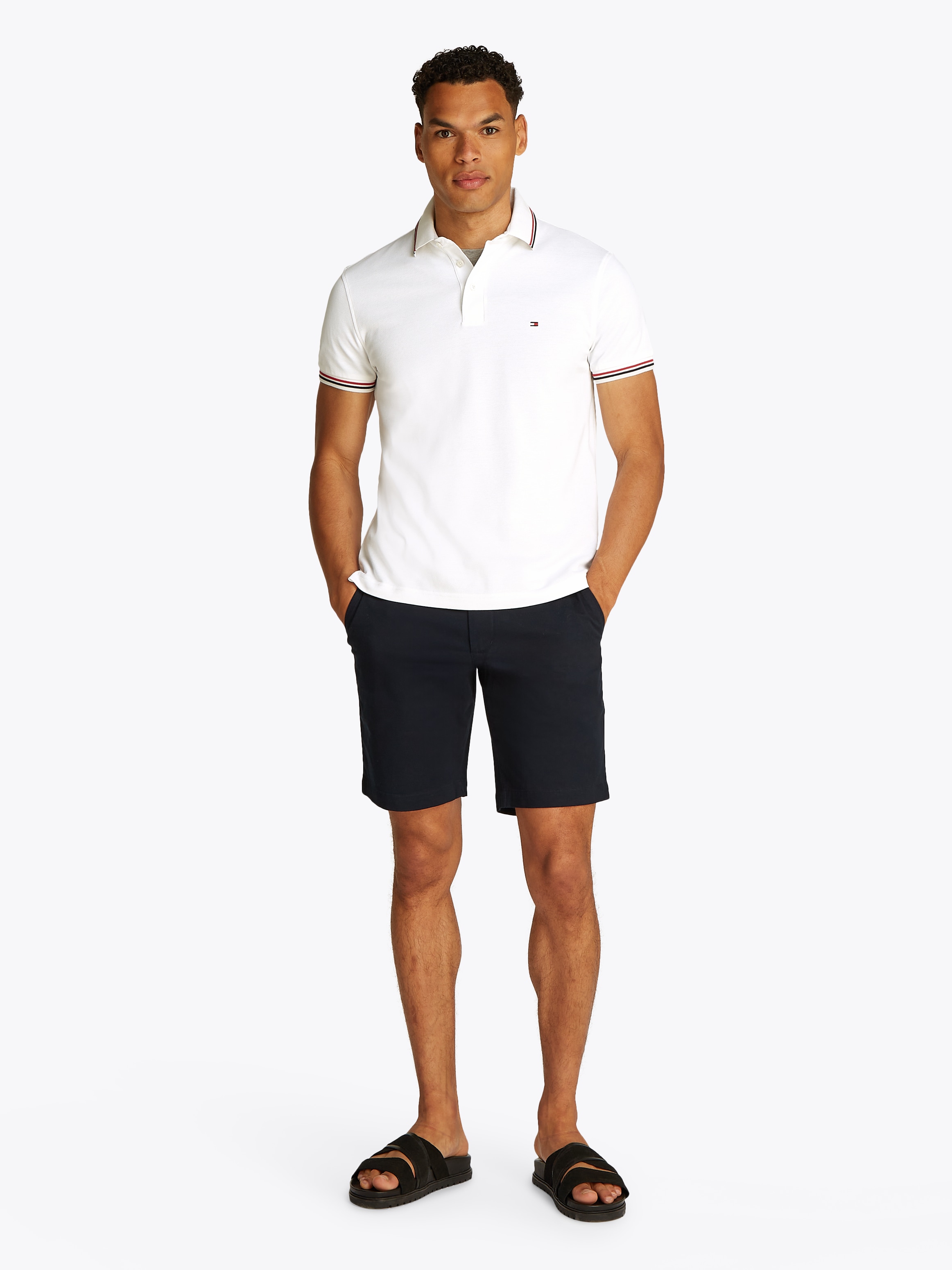 Tommy Hilfiger Poloshirt »TIPPED SLIM FIT POLO«, mit Kontrast-Details