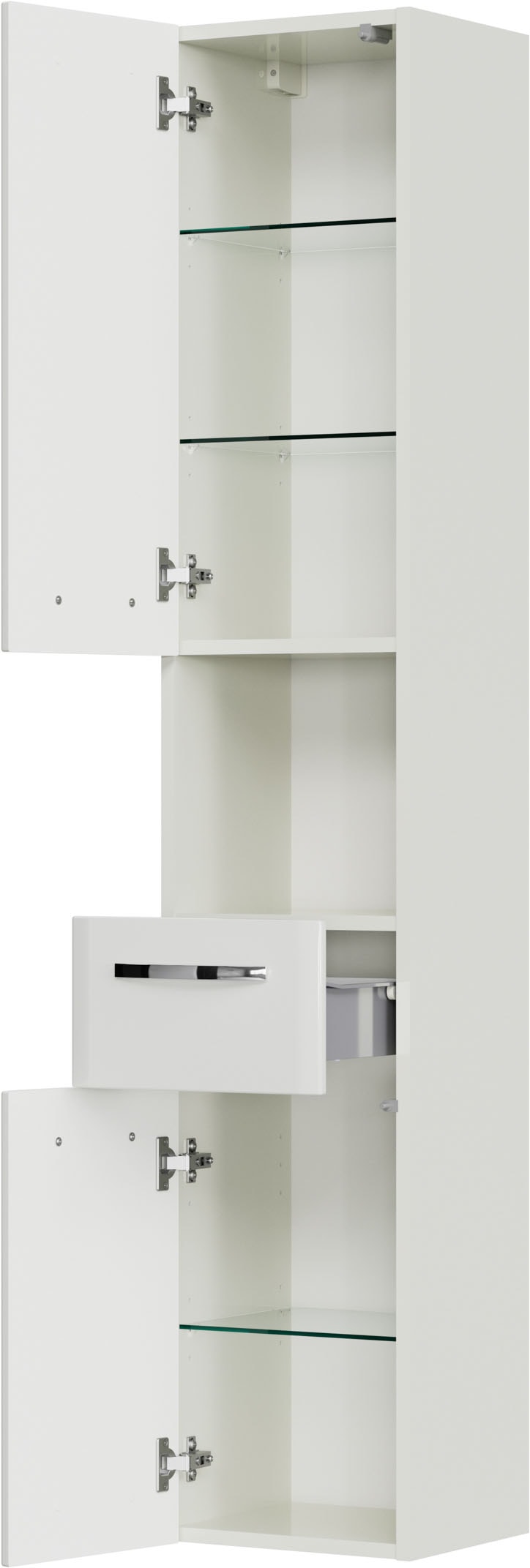 Saphir Hochschrank »Quickset 326, mit 2 Türen, 1 Fach und 1 Auszug, 30cm breit« 1 Stk. tlg.