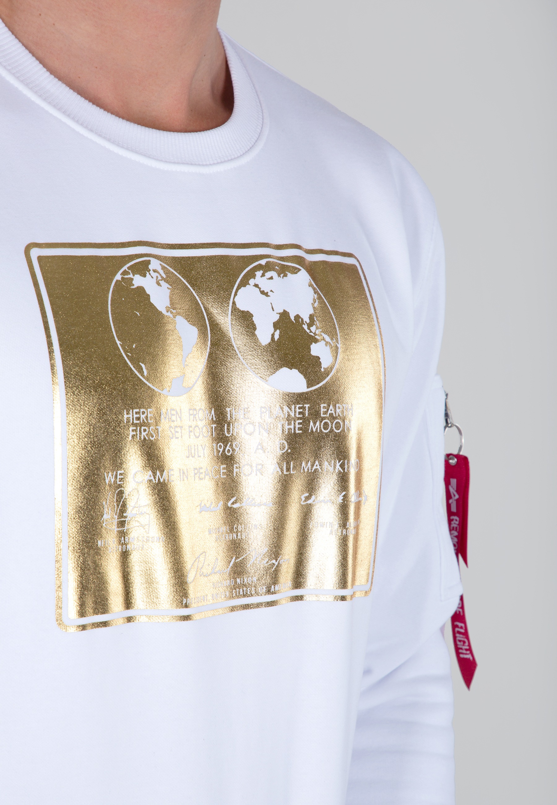 Alpha Industries Sweater »Lunar Plaque Sweater«