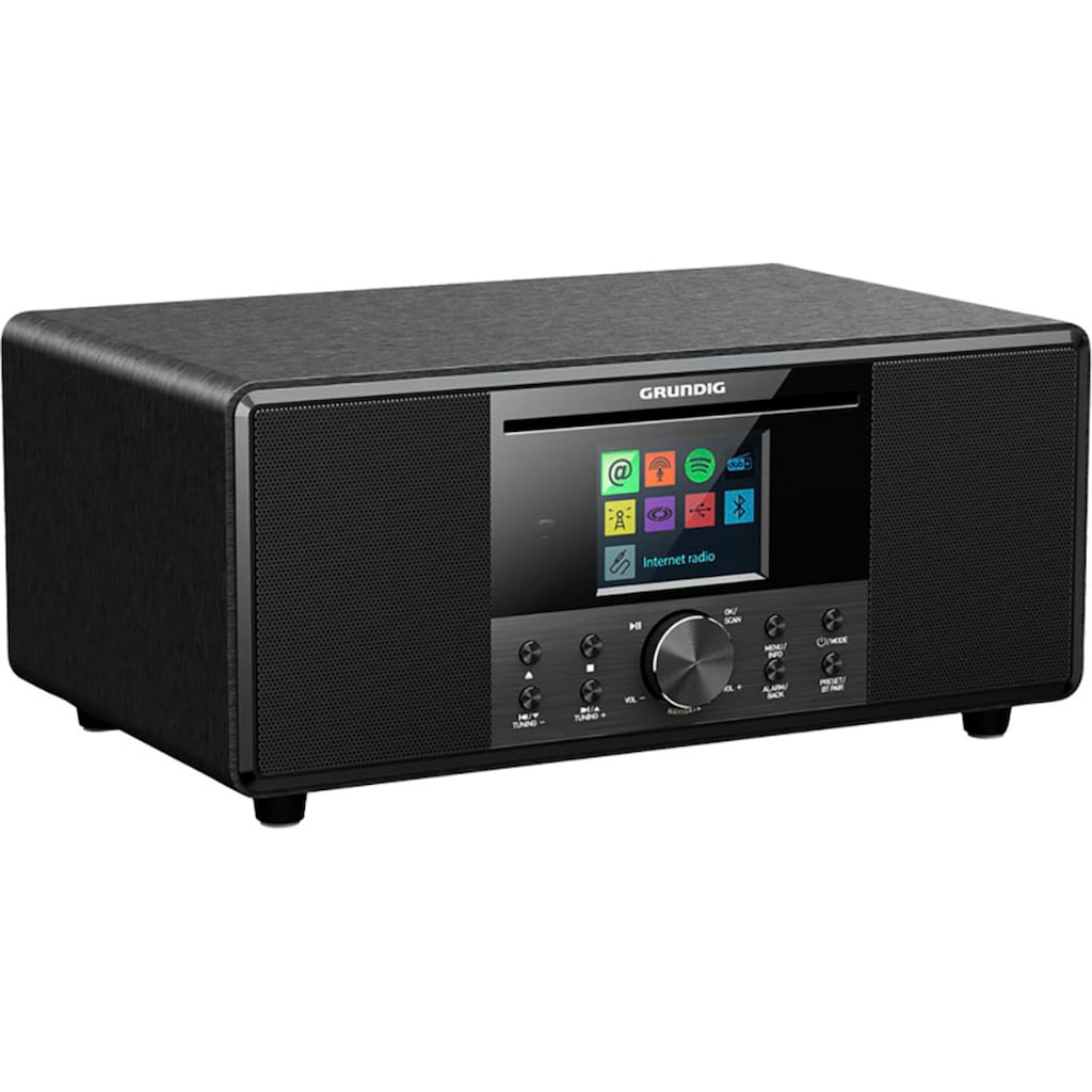 Grundig Digitalradio (DAB+) »DTR 7000«, (Bluetooth-WLAN Digitalradio (DAB+)-FM-Tuner mit RDS 32 W)