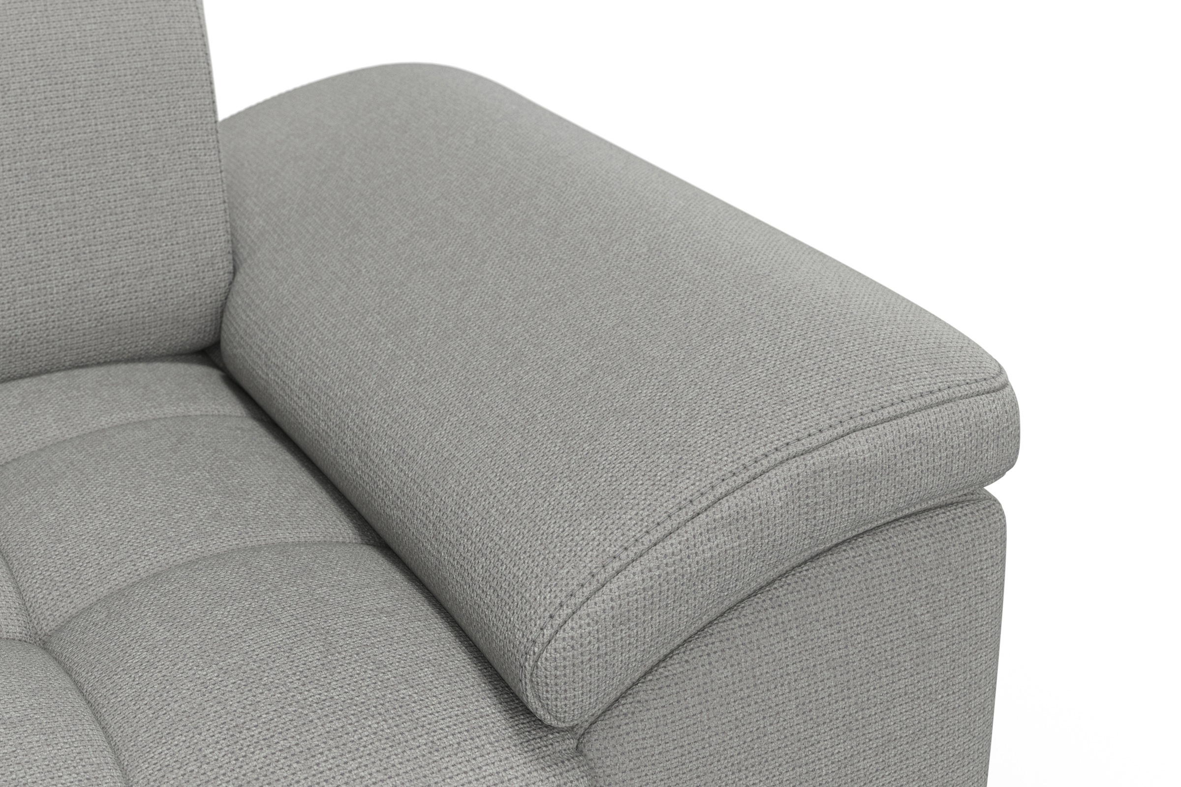 sit&more Ecksofa »Cool L-Form« wahlweise mit Kopfteilverstellung und Vorziehsitz motorisch