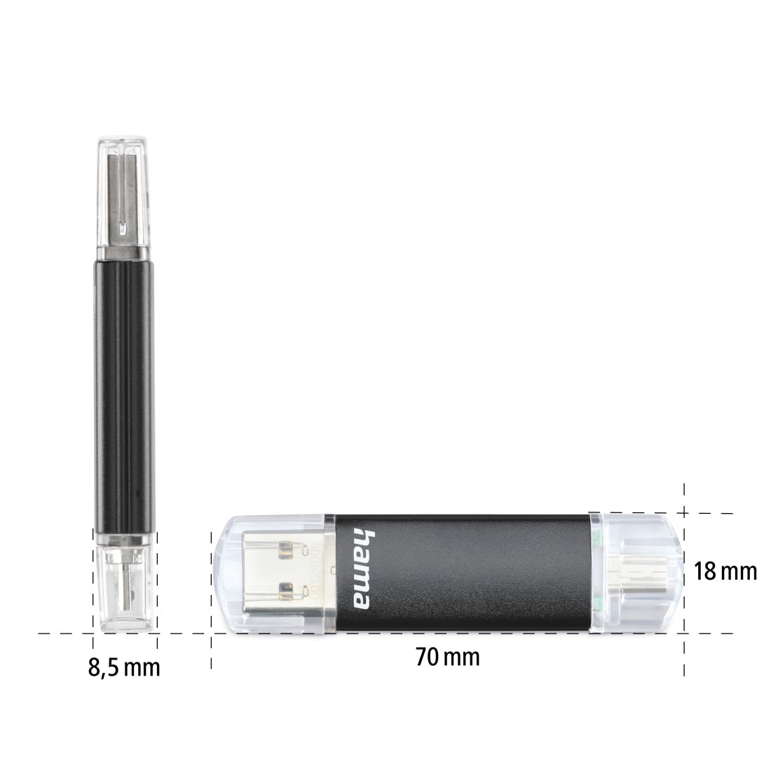 Hama USB-Stick, (Lesegeschwindigkeit 40 MB/s)
