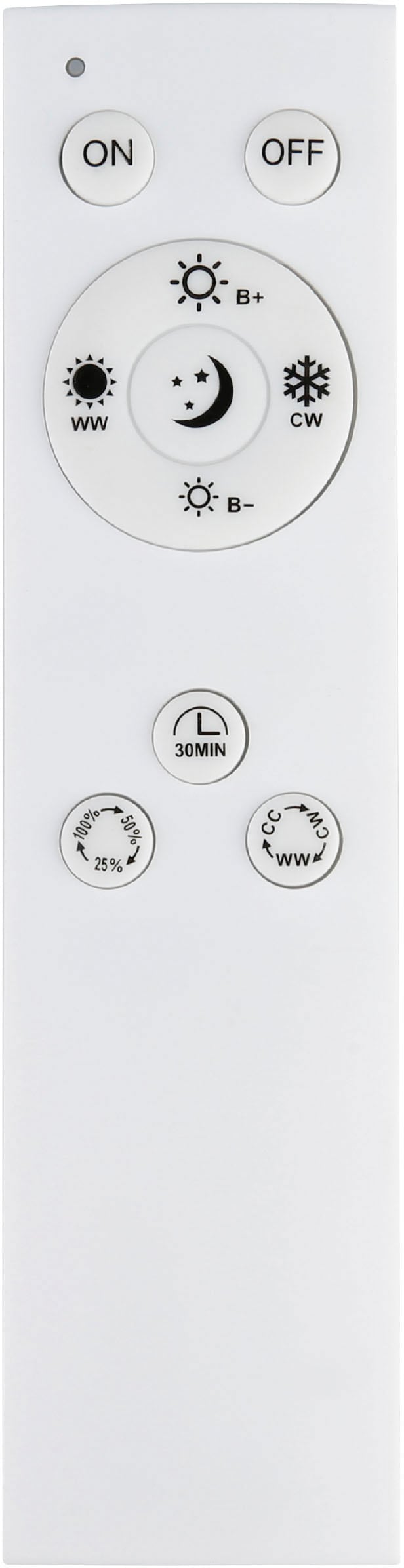 EGLO Deckenleuchte »MONIROTE« LED-Modul 1 Stk. warmweiß - kaltweiß Deckenleuchte aus Stahl, Alu - 37W - warmweiß - kaltweiß