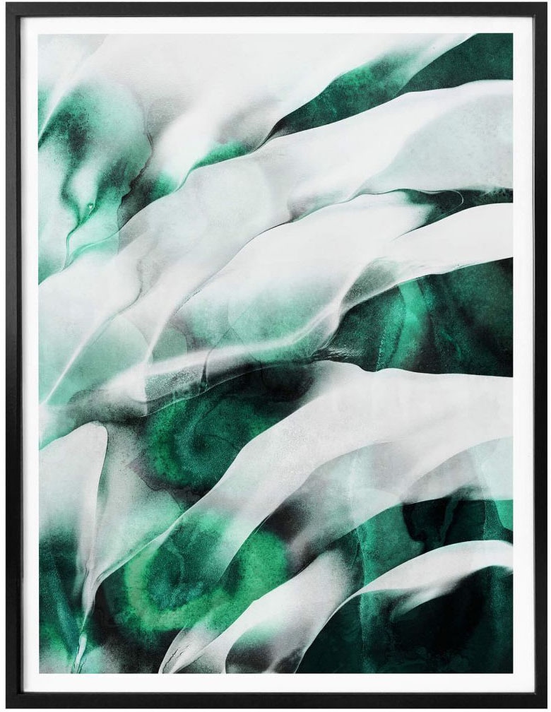 Wall-Art Poster »Emerald Grün«, Schriftzug, (1 St.) im OTTO Online Shop