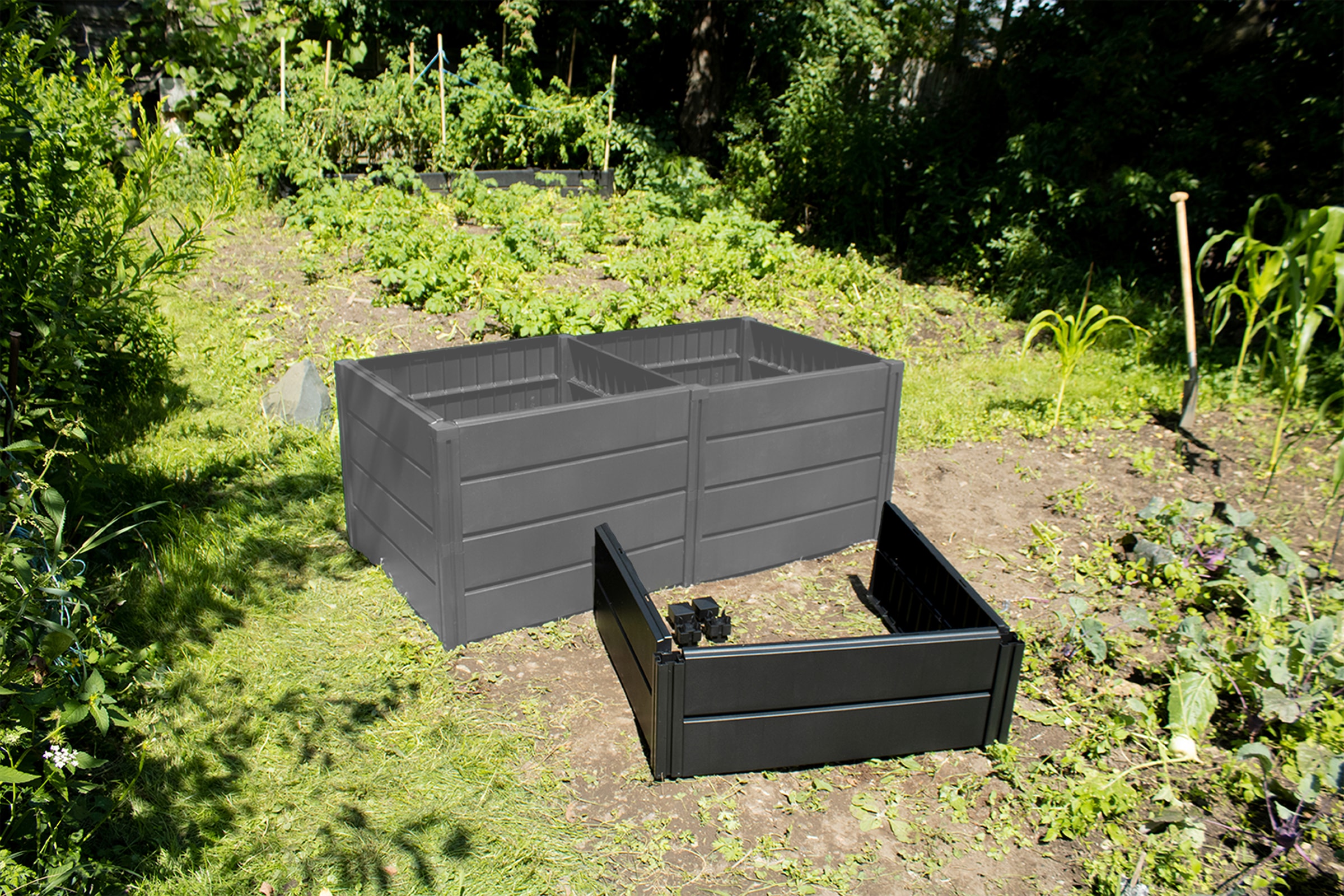 KHW Hochbeet »Demeter Erweiterungsset«, BxTxH: 82x82x31 cm