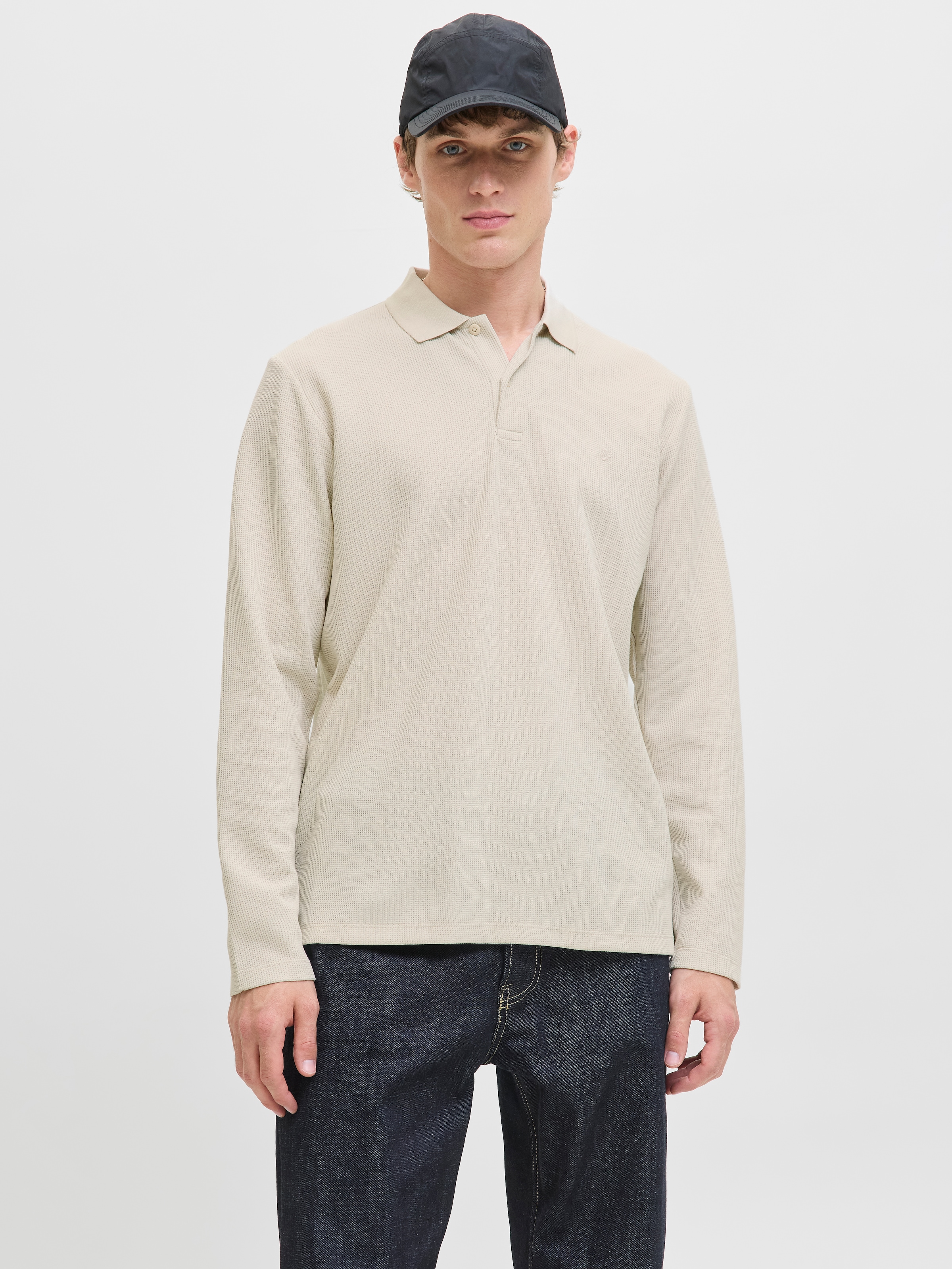 Jack & Jones Langarm-Poloshirt »JJEAUSTIN POLO LS NOOS«