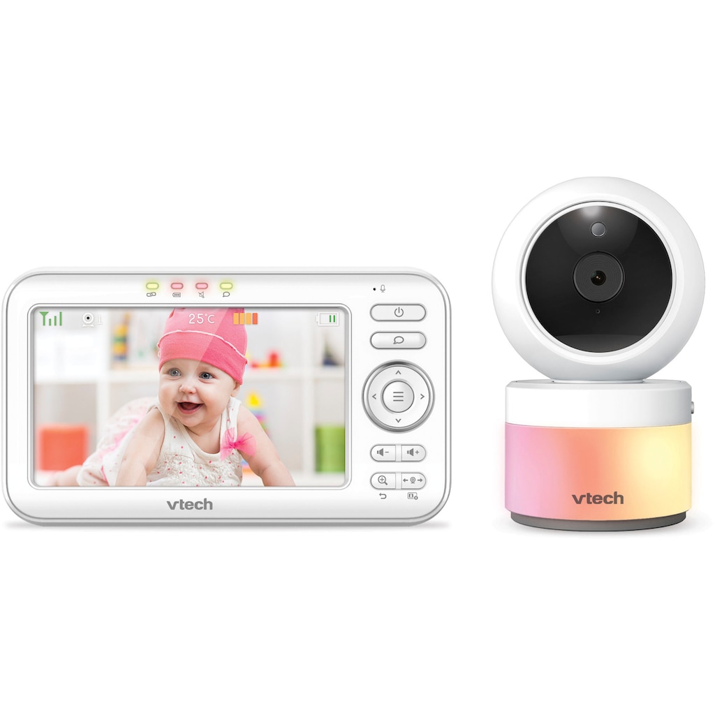 Vtech® Video-Babyphone »Babymonitor VM5463«, (Packung, 10 tlg.)