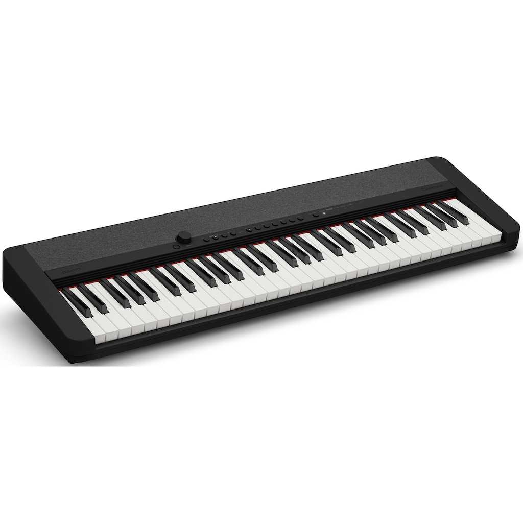 CASIO Home-Keyboard »Piano-Keyboard, CT-S1BKSP«, ideal für Piano-Einsteiger und Klanggourmets