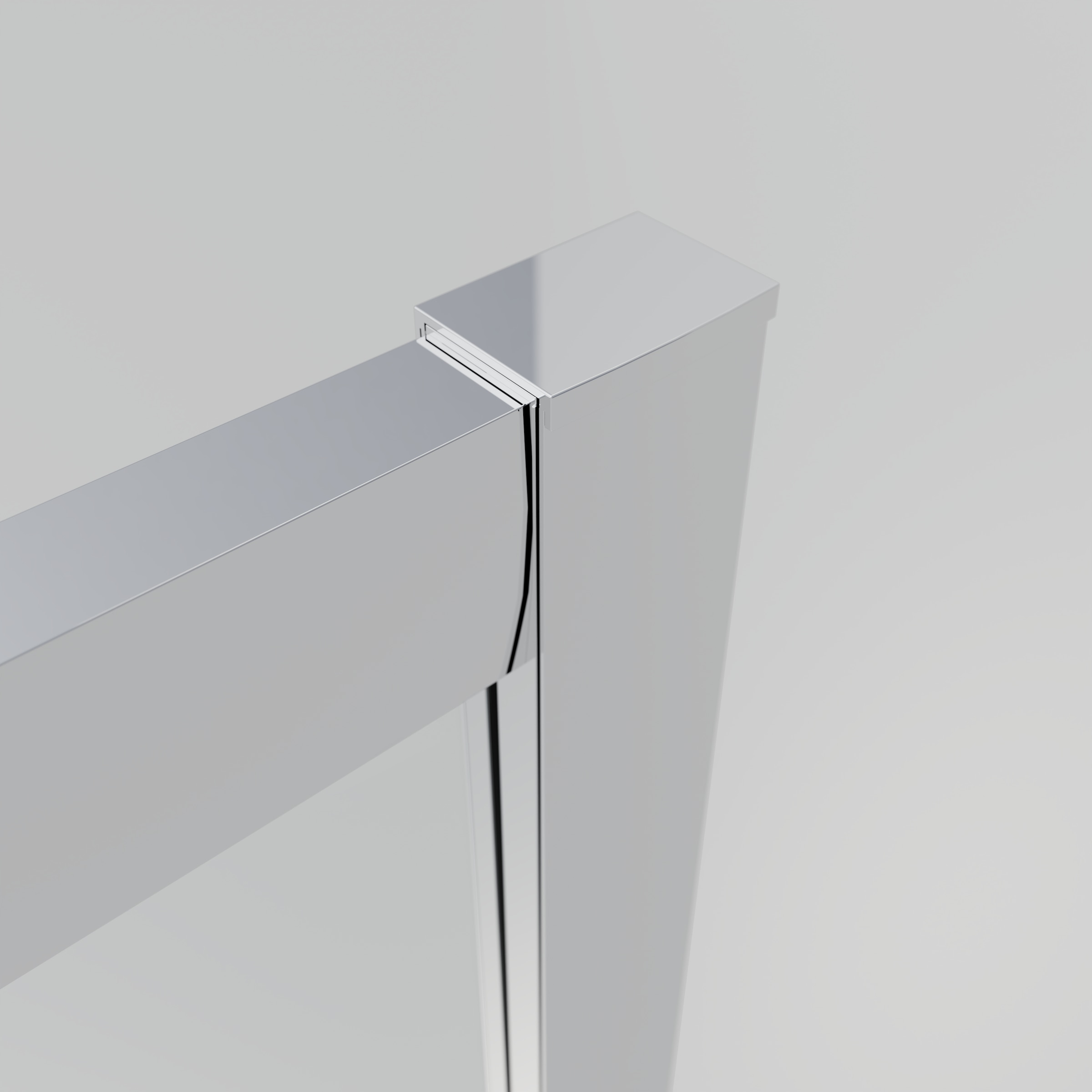 welltime Eckdusche »Trento« Extrahohe 195cm, mit verbessertem Rollensystem