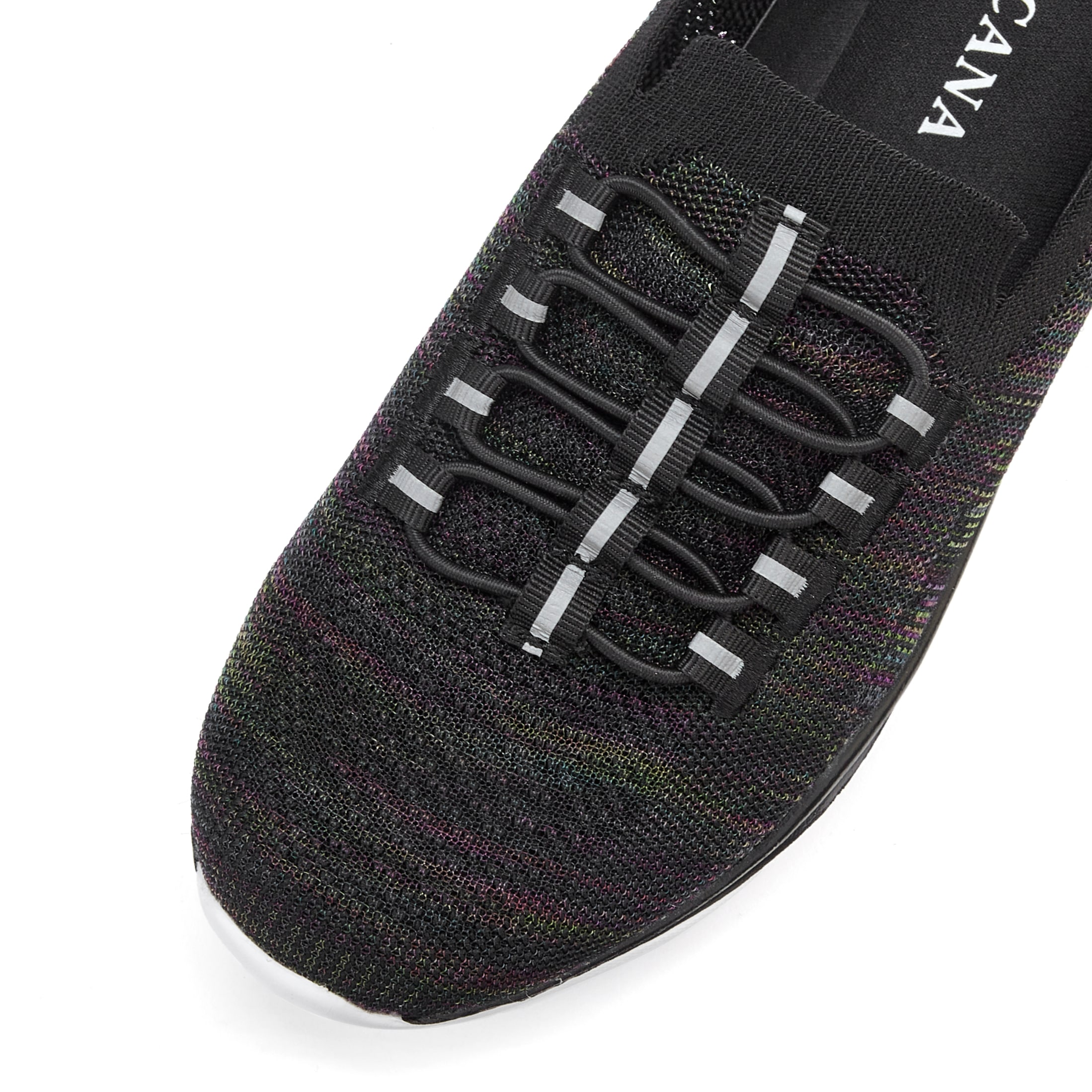 LASCANA Sneaker, Slipper, Halbschuh, zum Reinschlüpfen, leichtes Meshmaterial VEGAN