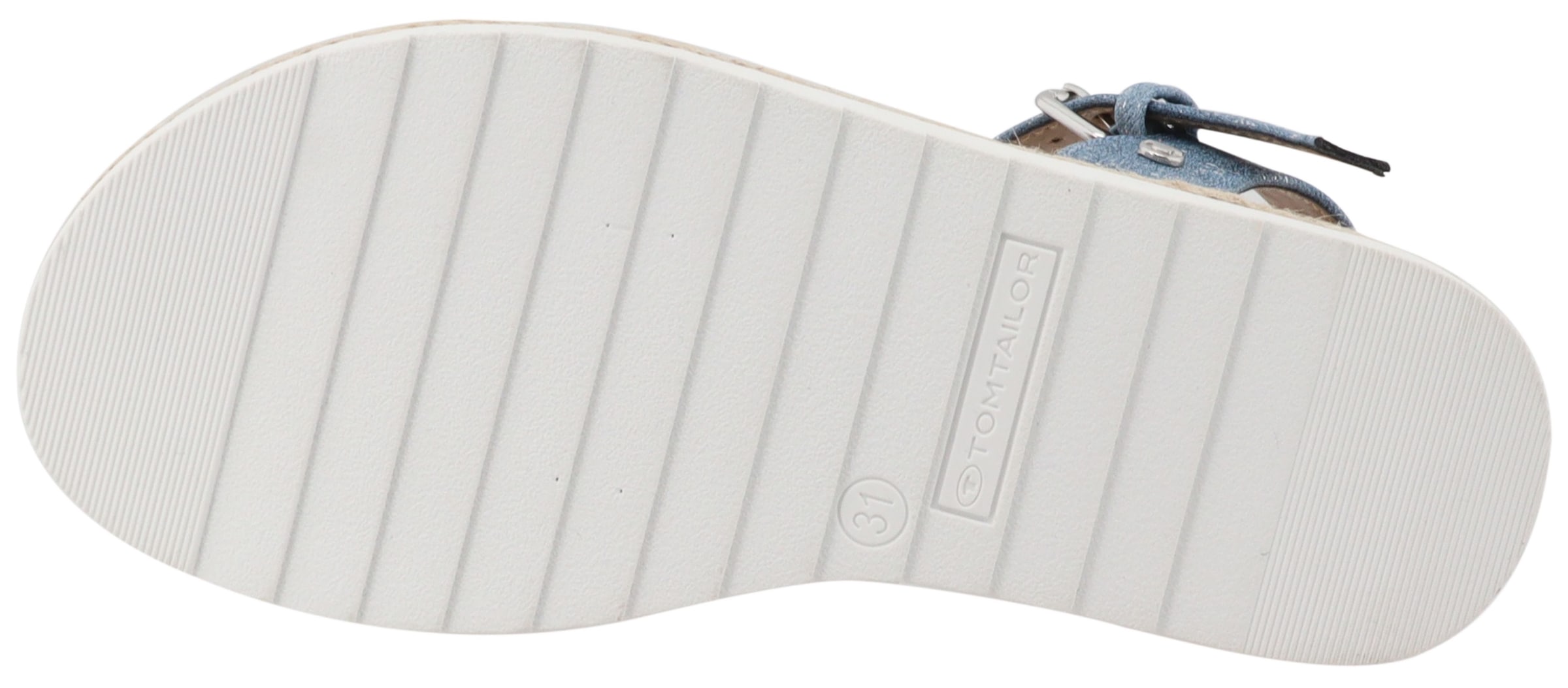 TOM TAILOR Sandale »Resa«  Sommerschuh, Sandalette, Kinderschuh mit Glitzerdetails