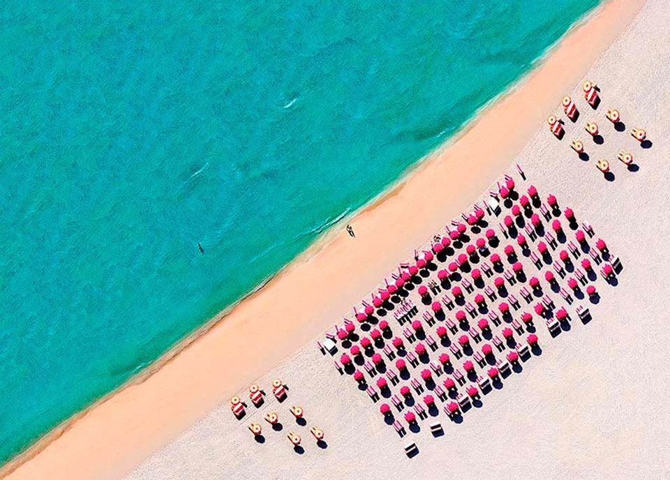 Komar Bild »South Beach«, Strand, (1 St.), Wandbild zur Dekoration - ohne Rahmen