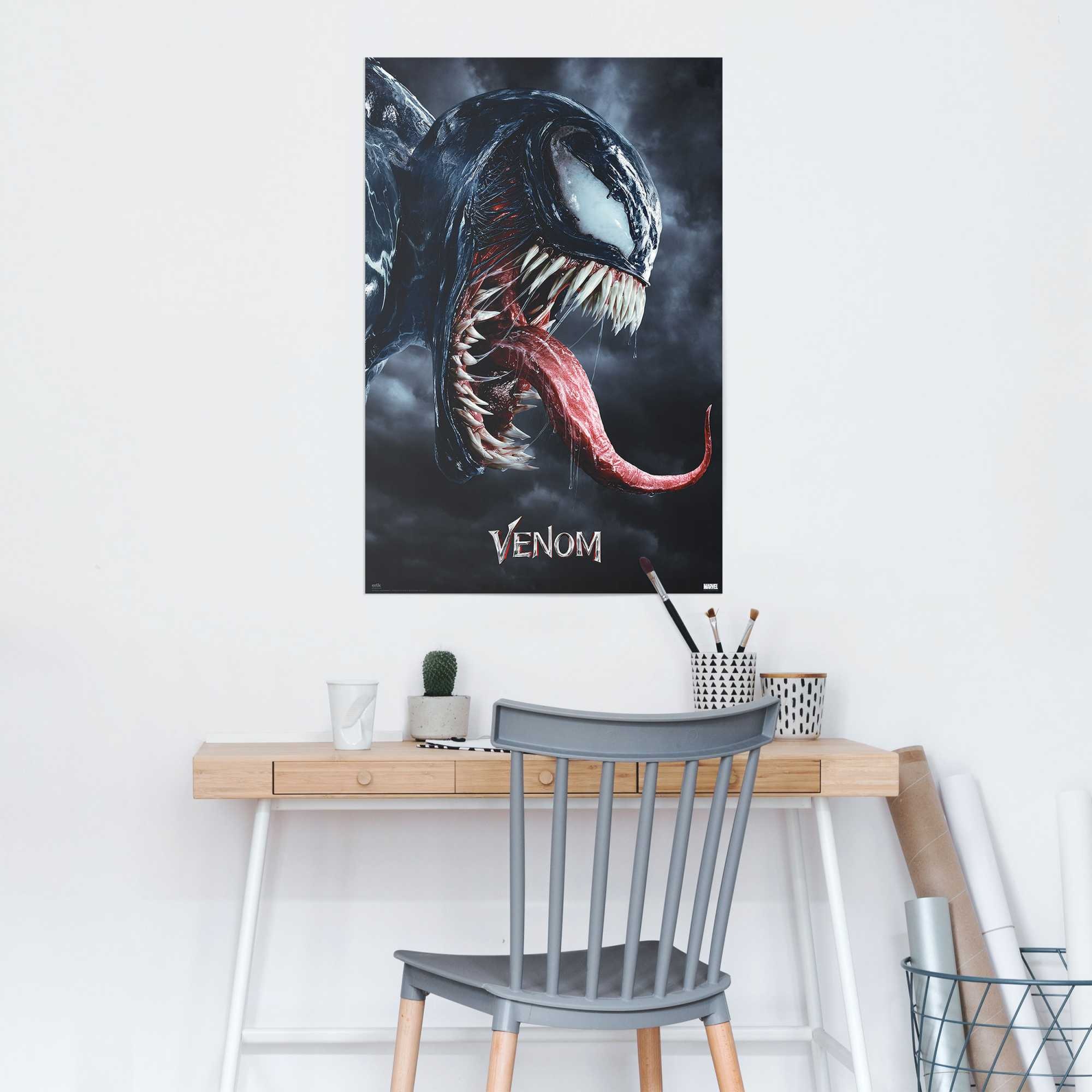 Reinders! Poster »Marvel - Venom legacy« Teenager Zimmer - Schwarz - 150 gr. Papier - 61x91,5 cm