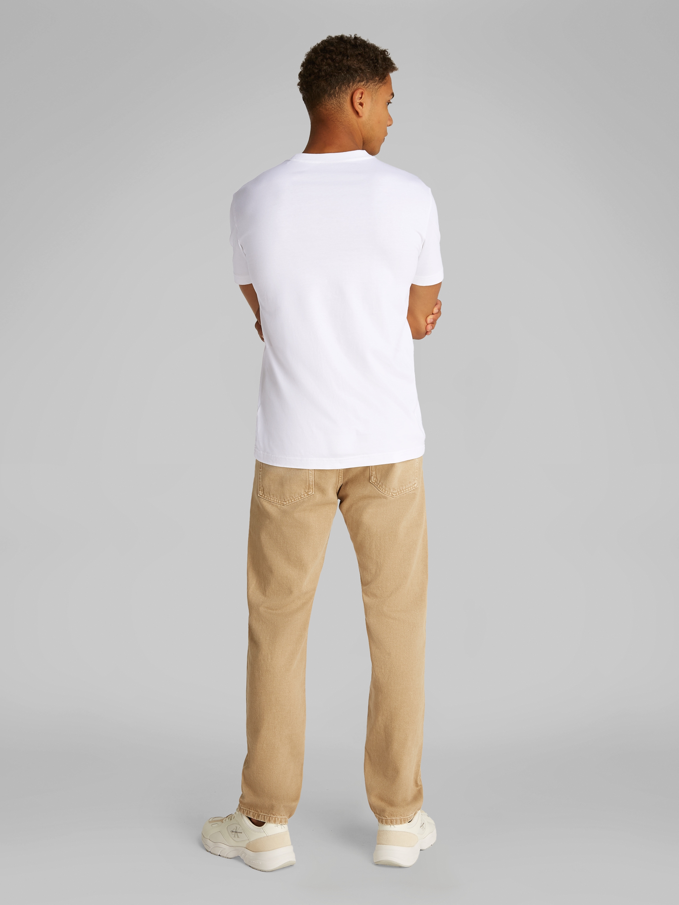 Calvin Klein Jeans T-Shirt »BRUSH STROKE GRAPHIC TEE«, mit Logodruck