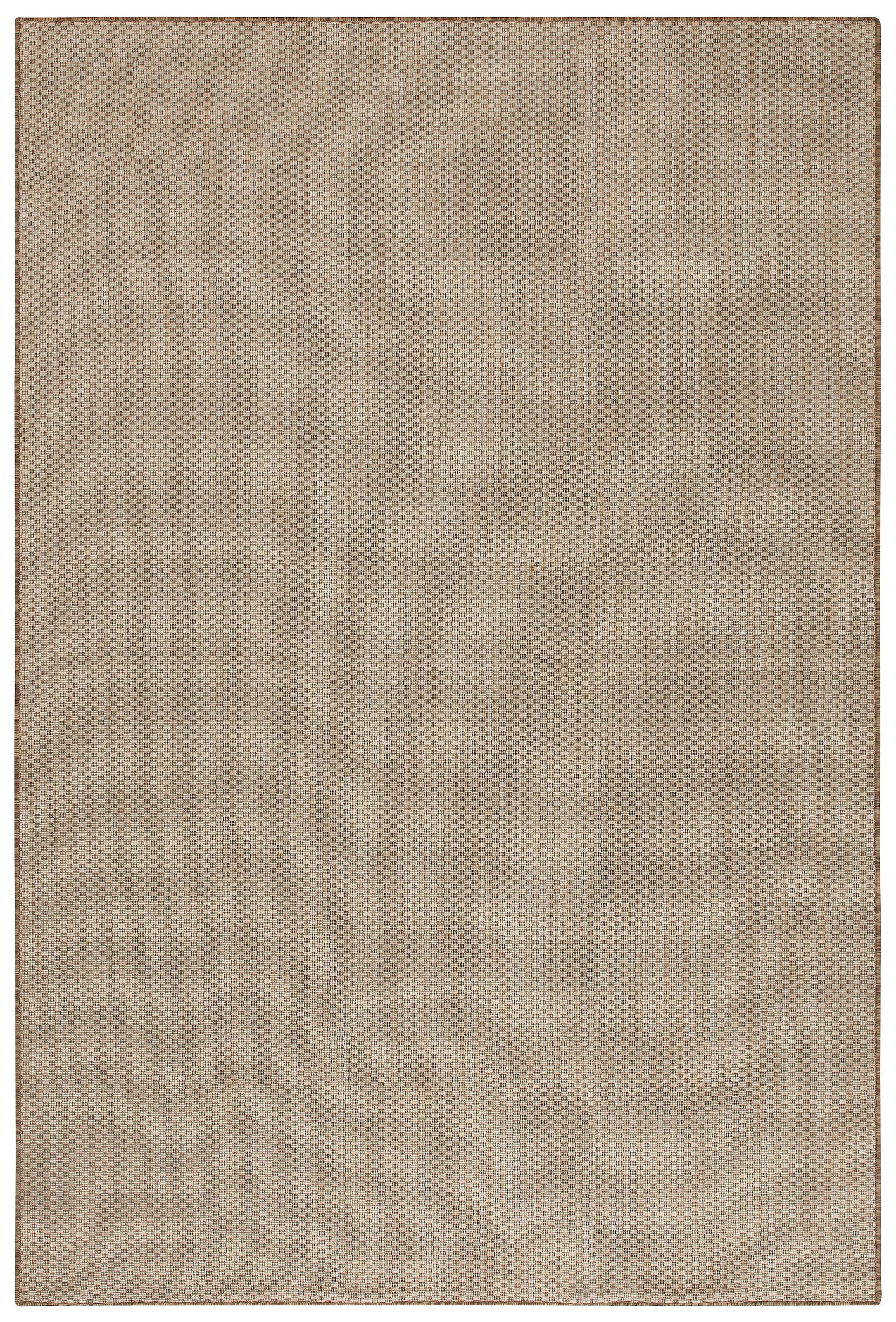 my home Teppich »Rhodos, In-und Outdoor geeignet« rechteckig 3 mm Höhe Sisal-Optik, Wetterfest & UV-beständig, Wohnzimmer, Balkon, Camping