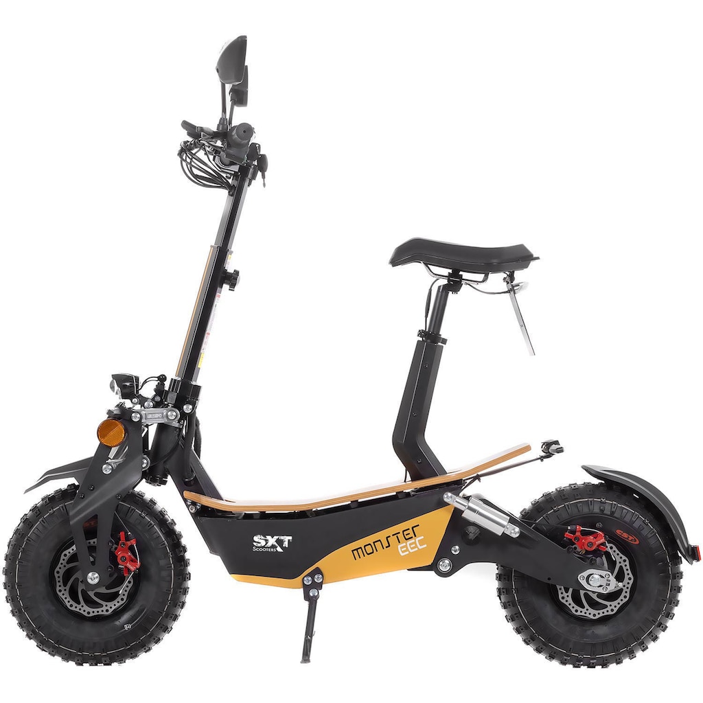 SXT Scooters E-Motorroller »Monster EEC mit Blei Akku«, 2000 W, 45 km/h, 30 km