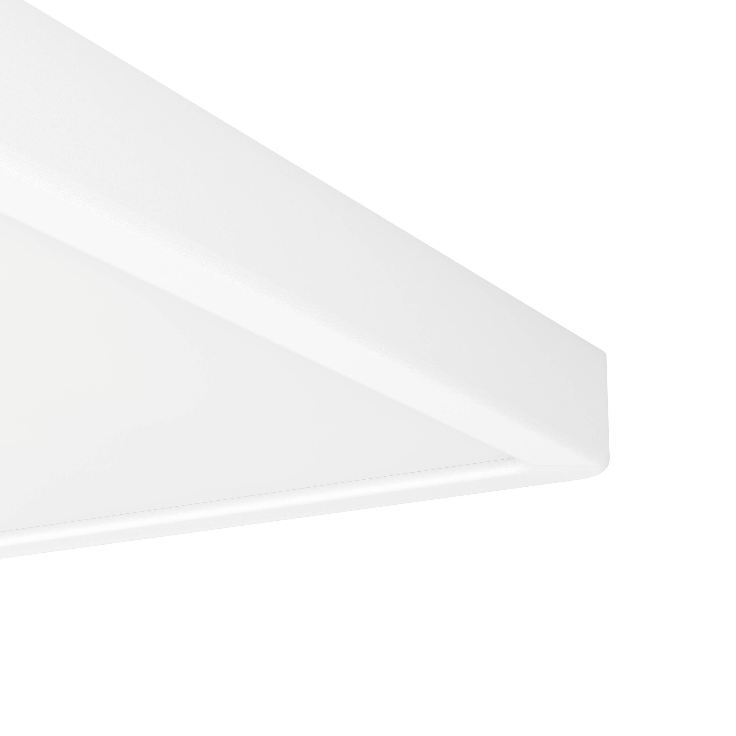 EGLO Aufbauleuchte »Fueva 6 Deckenleuchte, Aufbaulampe, Deckenbeleuchtung, Kunststoff« LED-Modul 1 Stk. Kaltweiß | Neutralweiß | Warmweiß Aufbauleuchte - L39 x B39 x H2,5 cm - weiß - 17,5W inkl.