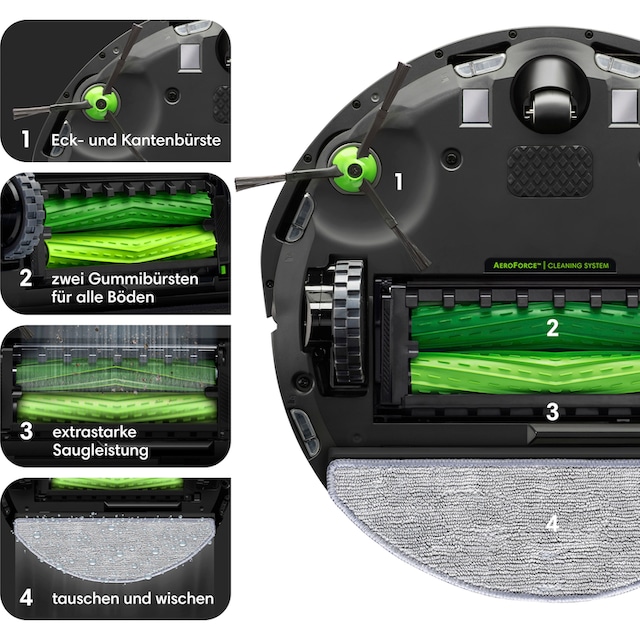 bei iRobot Wischroboter« Saugroboter »Roomba i8 jetzt bestellen OTTO Saug-und (i817840); Combo