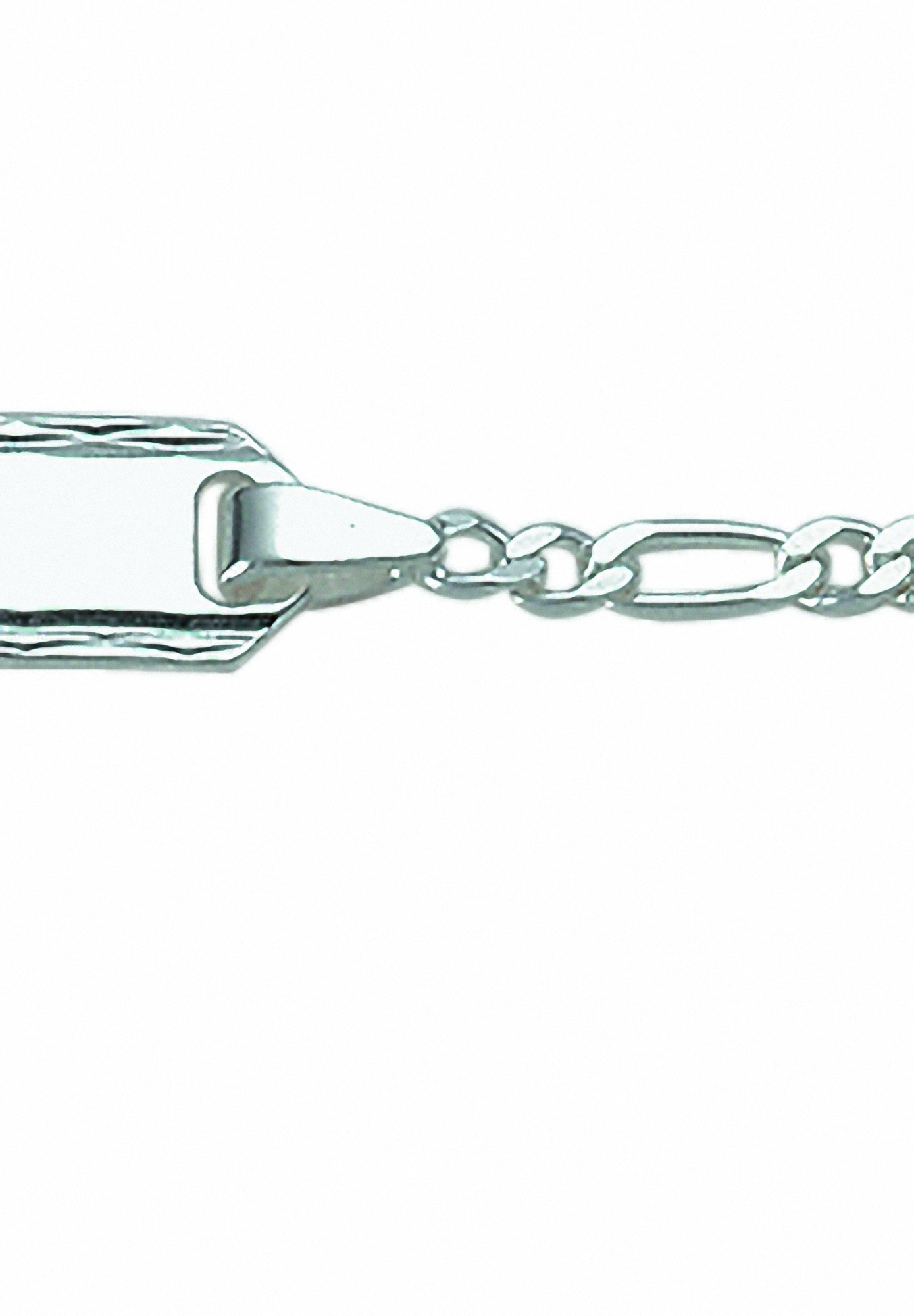 Adelia´s Silberarmband »925 Silber Figaro Armband 14 cm Ø 1,9 mm«