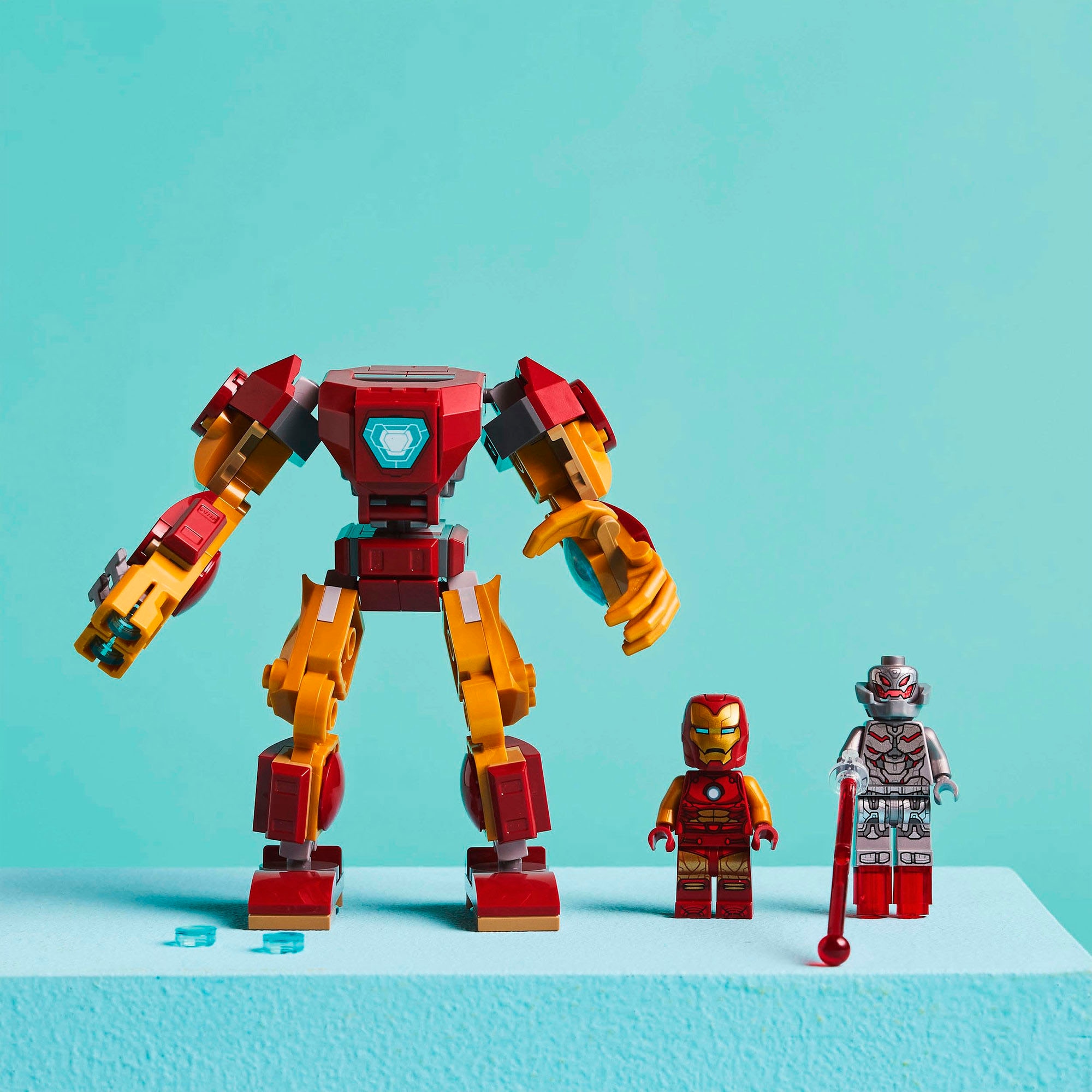 LEGO® Konstruktionsspielsteine »Iron Man Mech vs. Ultron (76307), LEGO Super Heroes«, (101 St.), Made in Europe