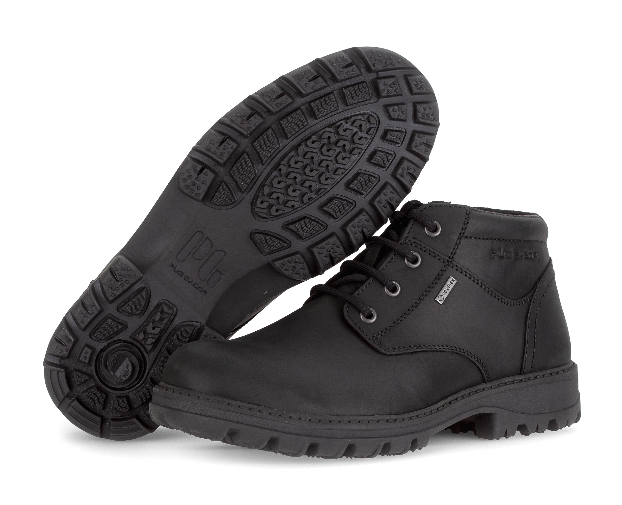 Pius Gabor Winterboots, Schnürboots, Outdoorschuh mit Logoprägung, Weite G (= weit)