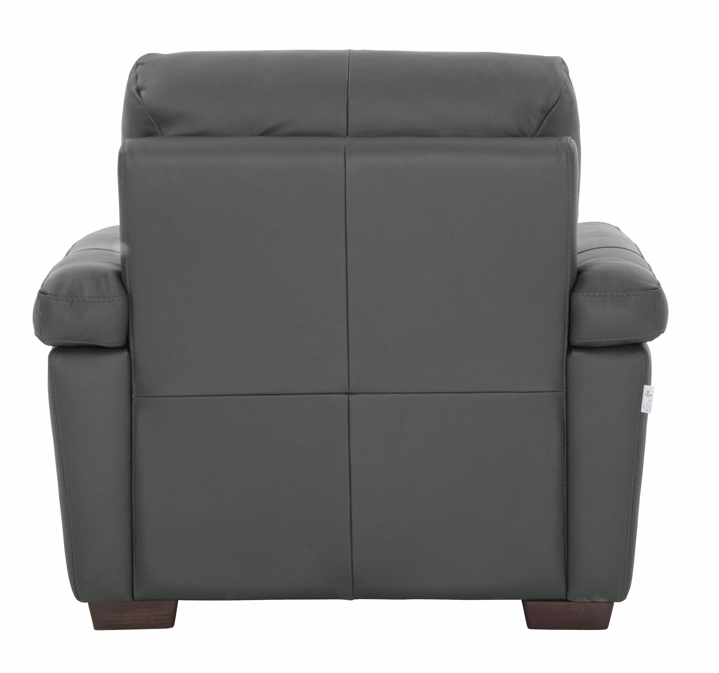 CALIA ITALIA Sessel »Gaia, hochwertiger, edler Ledersessel mit erstklassigem Sitzkomfort« in zwei hochwertigen Lederqualitäten