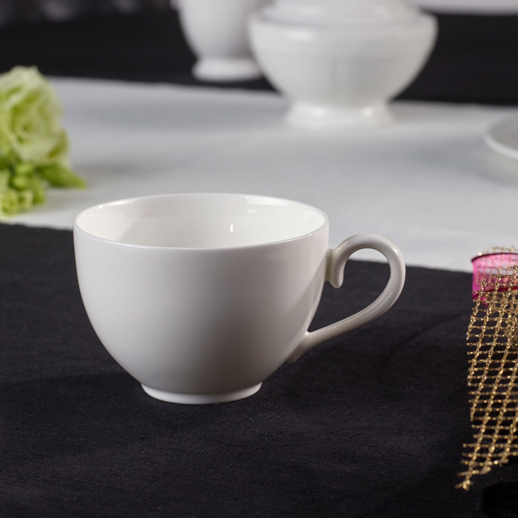 Villeroy & Boch Tasse »Kaffeetassen White Pearl 120 ml 6er Set weiß«