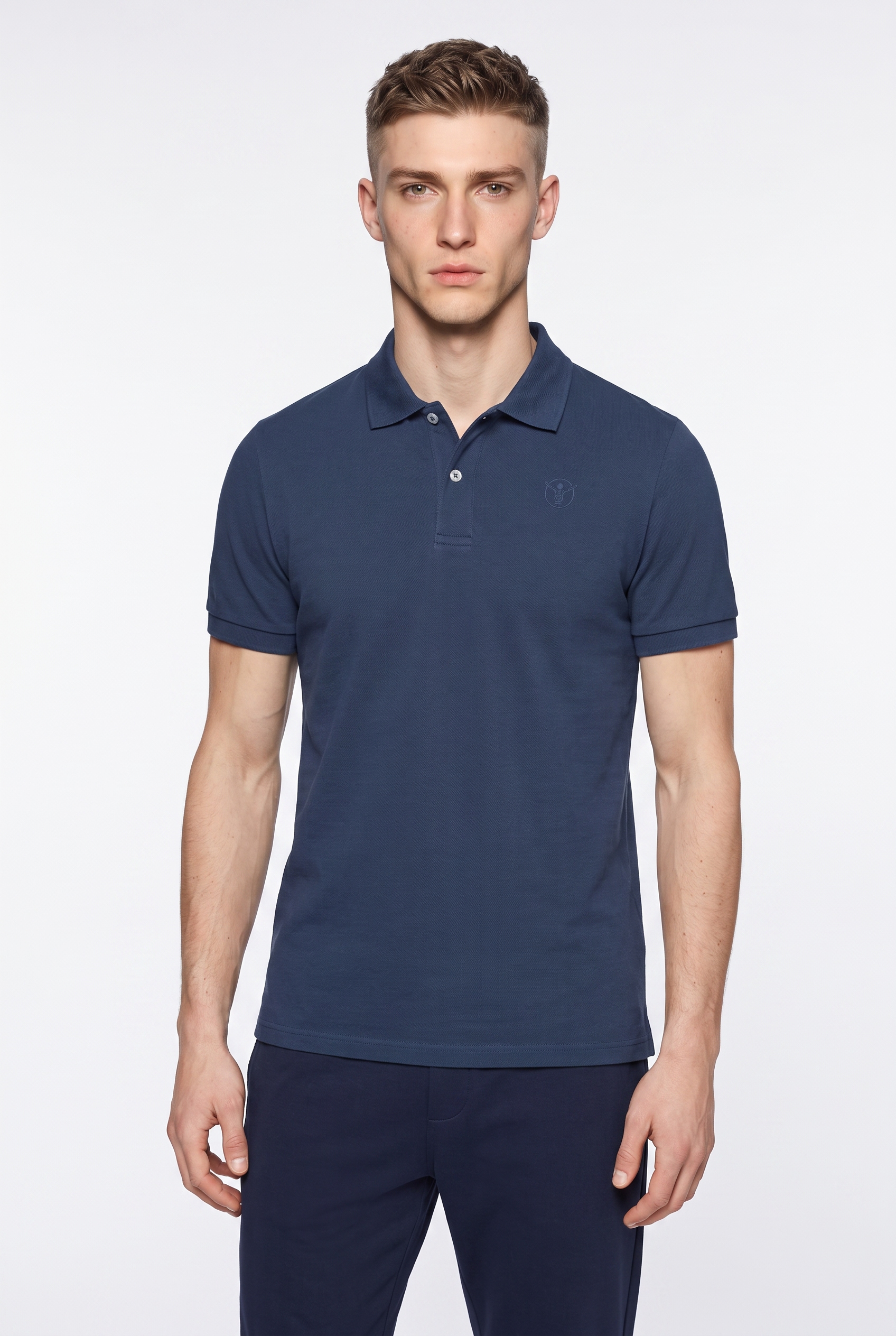 Chiemsee Poloshirt »Polo Shirt, Regular Fit« 2 mit Polokragen, Kurzarm, 2-teiliges Set, aus Baumwoll-Jersey