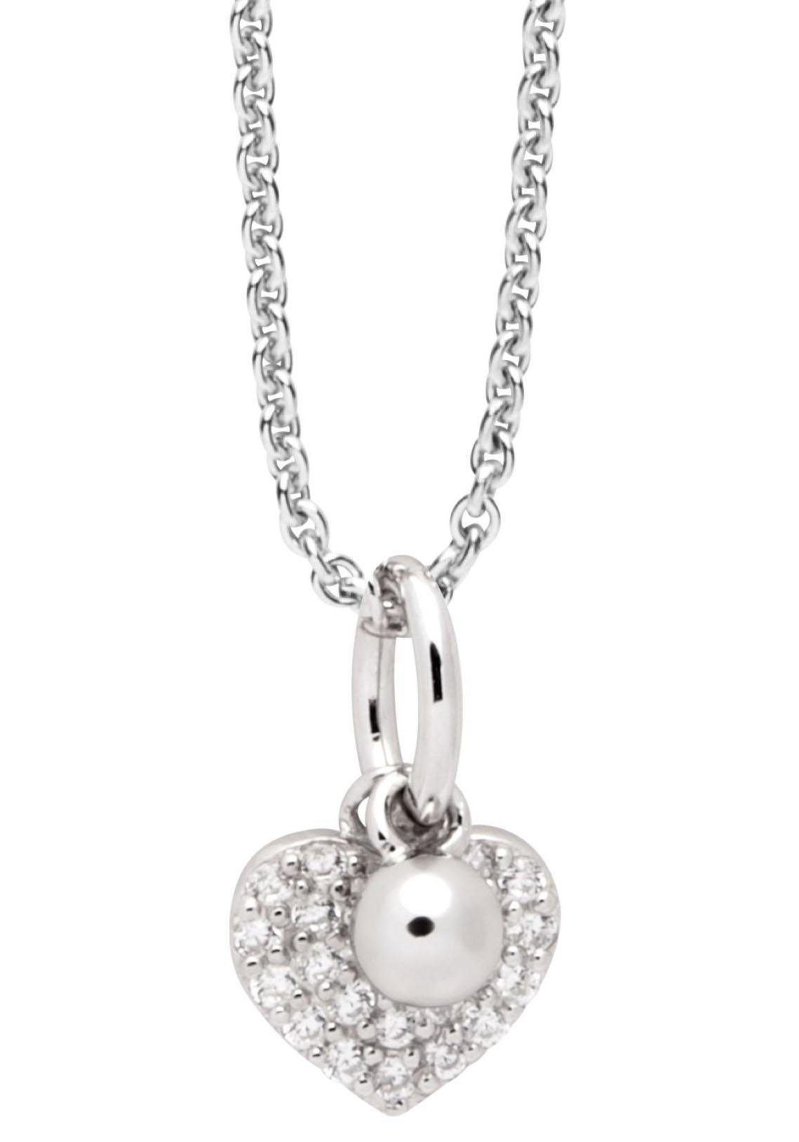 NANA KAY Kette mit Anhänger »Herz, Sweet, ST1601«, mit Zirkonia