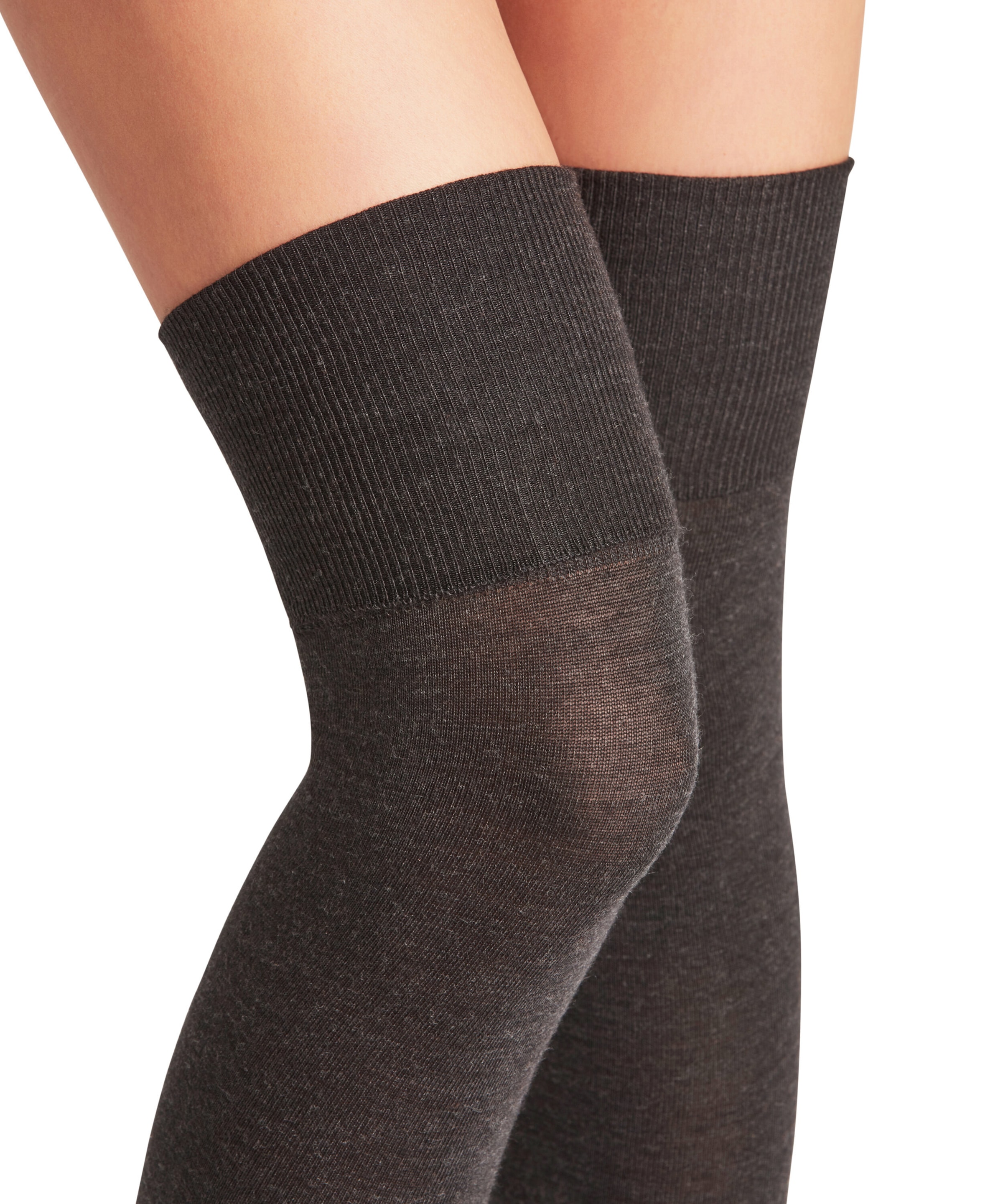 FALKE Overknees »Softmerino« mit Merinowolle außen, feuchtigkeitsregulierend, atmungsaktiv