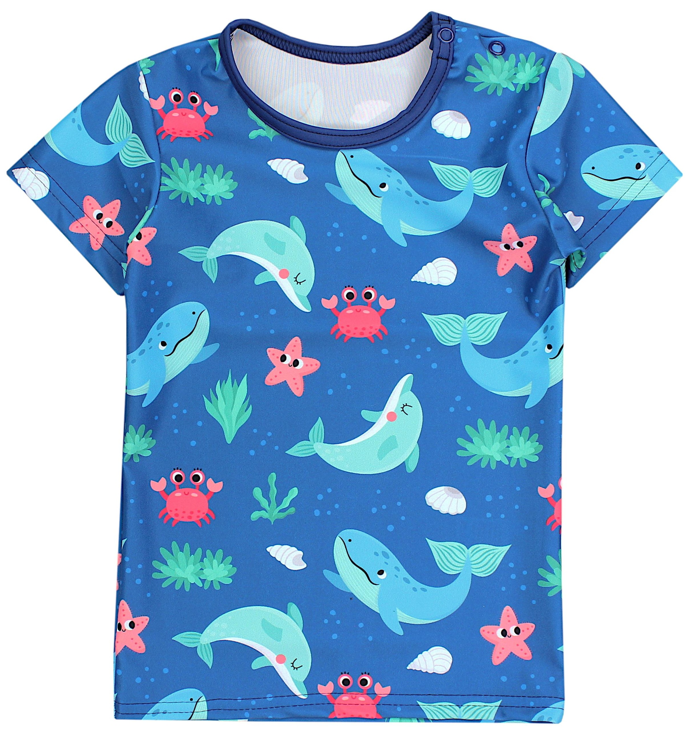 AQUARTI Badeanzug »Badehose Baby Jungen Bade-Set Zweiteiliger Badeanzug T-Shirt Hose«