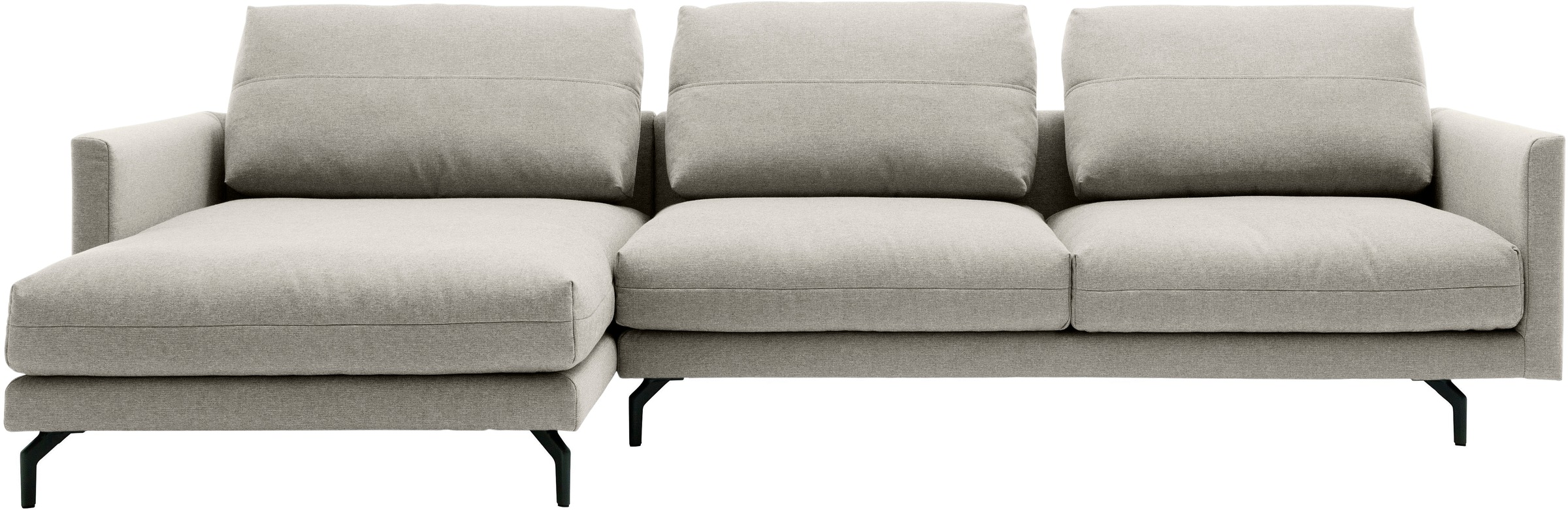 Creation BY ROLF BENZ Ecksofa »CR.414, Designecksofa, Polsterecke, L-Form« wahlweise aus feinstem Rindsleder oder hochwertigem Chenille