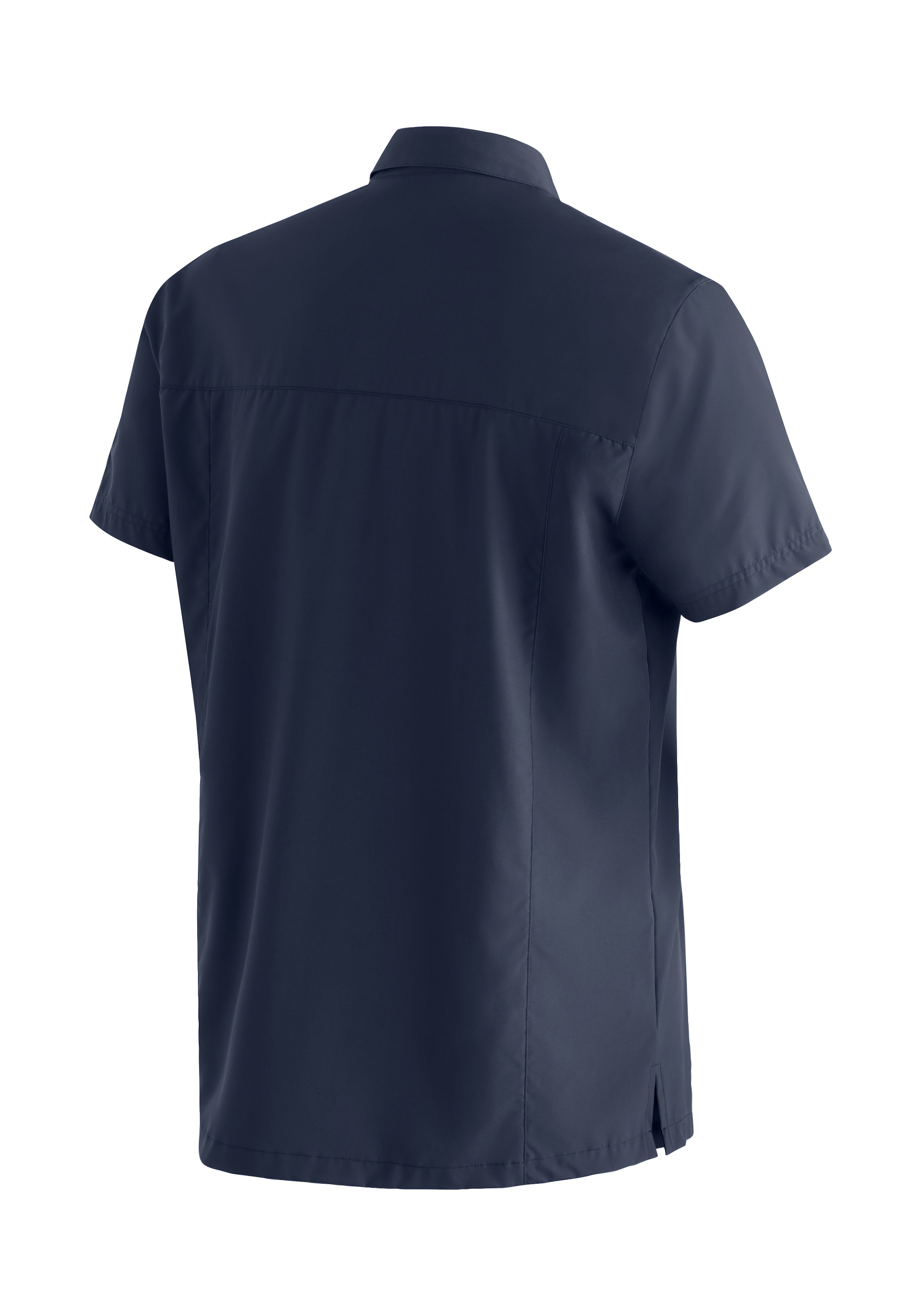 Maier Sports Funktionshemd »Magos S/S M«, Herren Hemd kurzarm, atmungsaktives Freizeithemd, Taillierter Schnitt