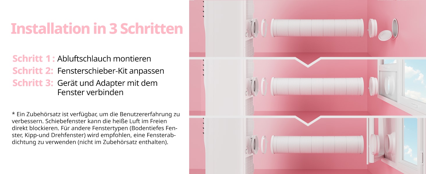 comfee 3-in-1-Klimagerät »»Easy Cool 7000« starker Luftstrom, App und Sprachsteuerung möglich«, für Räume bis zu 25 m², mit Temperatursensor