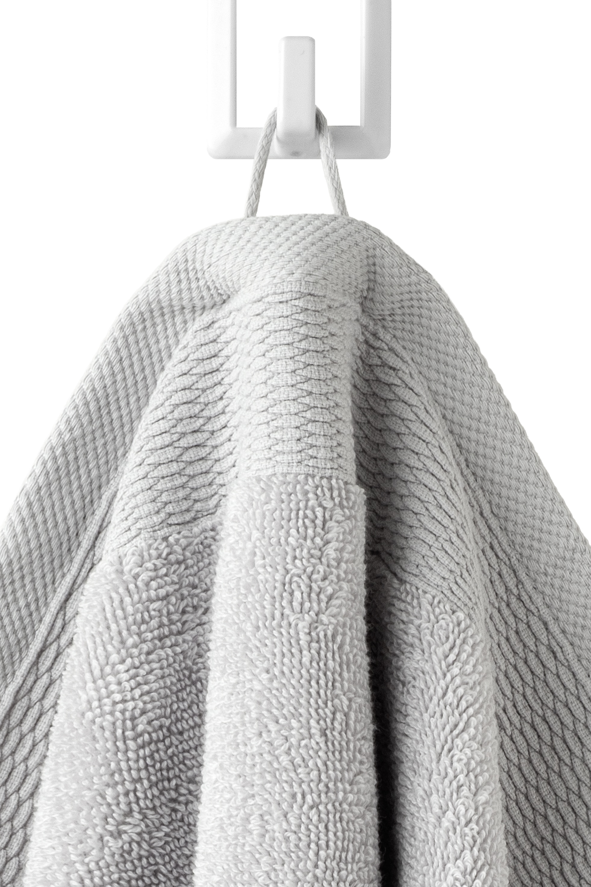 OTTO home Handtücher »Fenya, flauschig und weich, 550gr/m²«, (4 St., 4x 50x100cm), Premium Handtücher mit Bordüre, Handtuch-Set, 100% Baumwolle