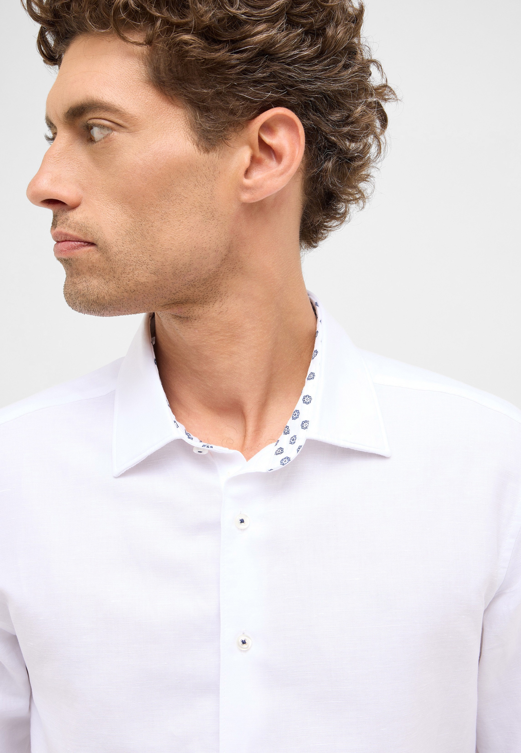 Eterna Langarmhemd »SLIM FIT«, EASY IRON (bügelleicht)