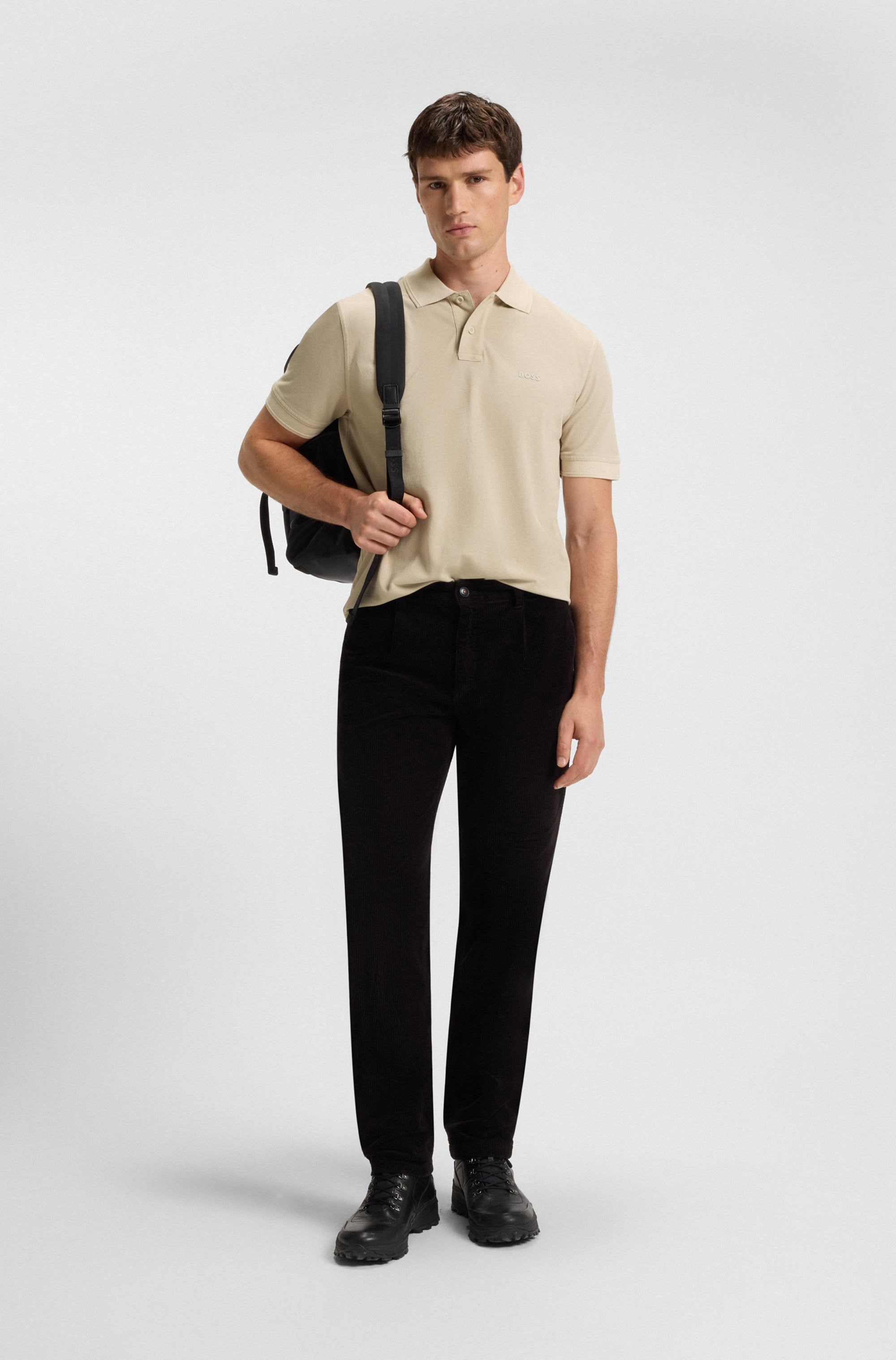BOSS ORANGE Poloshirt »Prime«, mit Polokragen