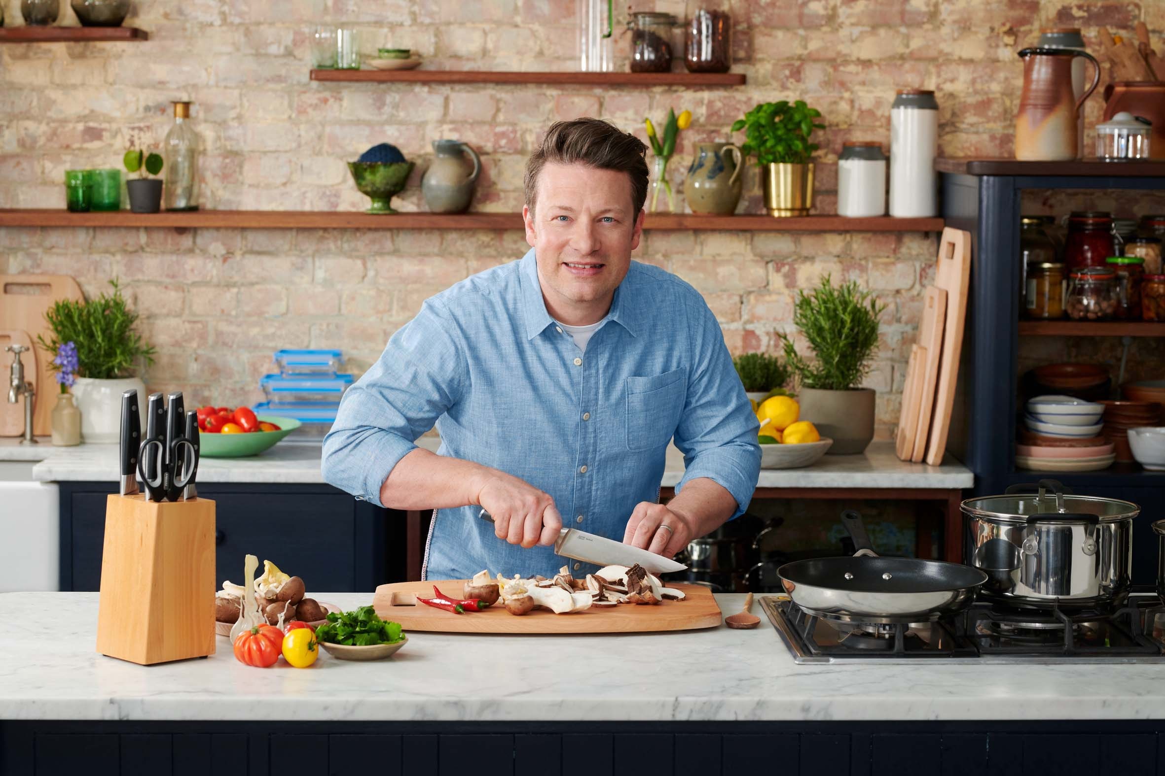 Tefal Schälmesser »Jamie Oliver K26716«, (1 tlg.), hohe Leistung, unverwechselbares Design, widerstandsfähig/langlebig