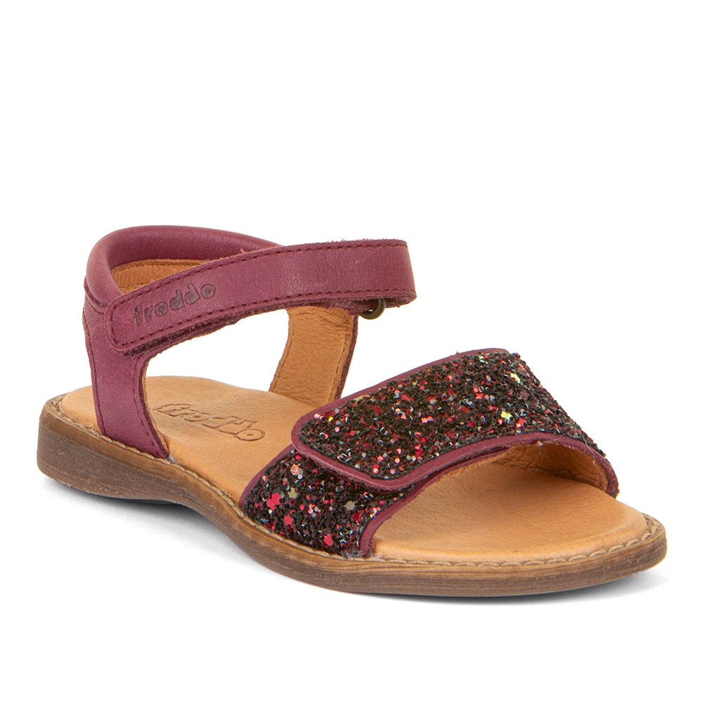 froddo® Sandale »Lore Sparkle«  Sommerschuh, Klettschuh, Sandalette, mit zwei Klettverschlüsse