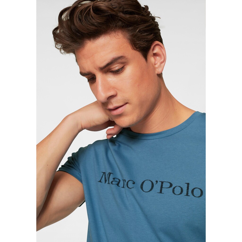 Marc O'Polo T-Shirt, Jersey-Qualität aus Organic Cotton