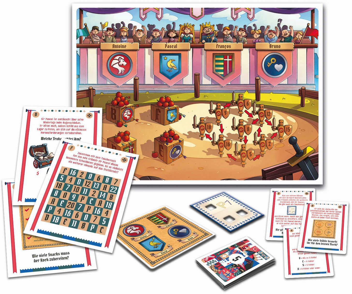 Clementoni® Spiel »Galileo, Escape Game Die Abenteuer des Sir Pascal«, Made in Europe