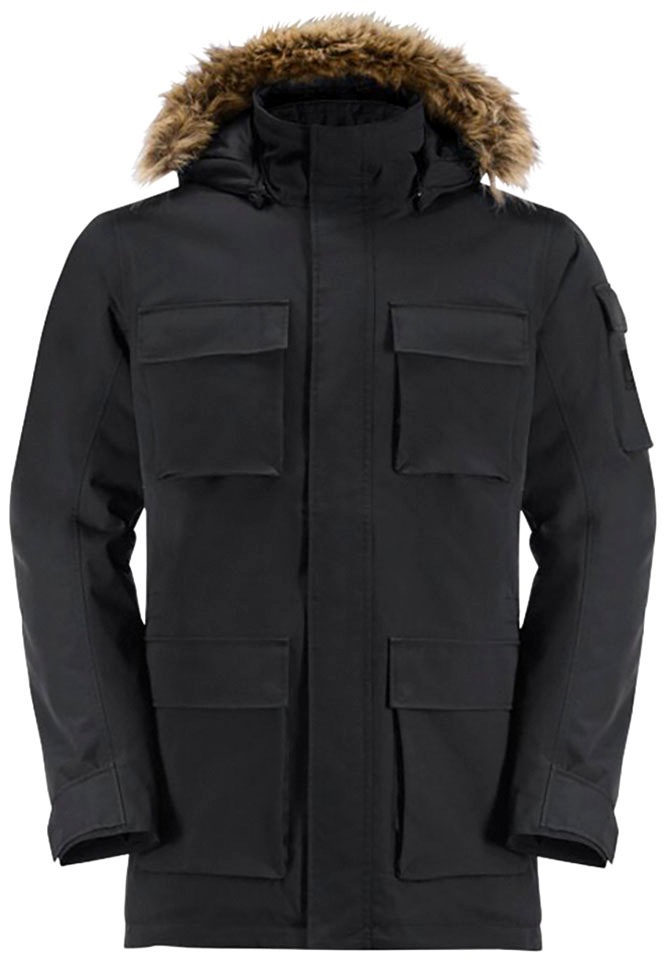 Jack Wolfskin Funktionsmantel »GLACIER CANYON PARKA«, Gewicht: 1510g (Größe M)