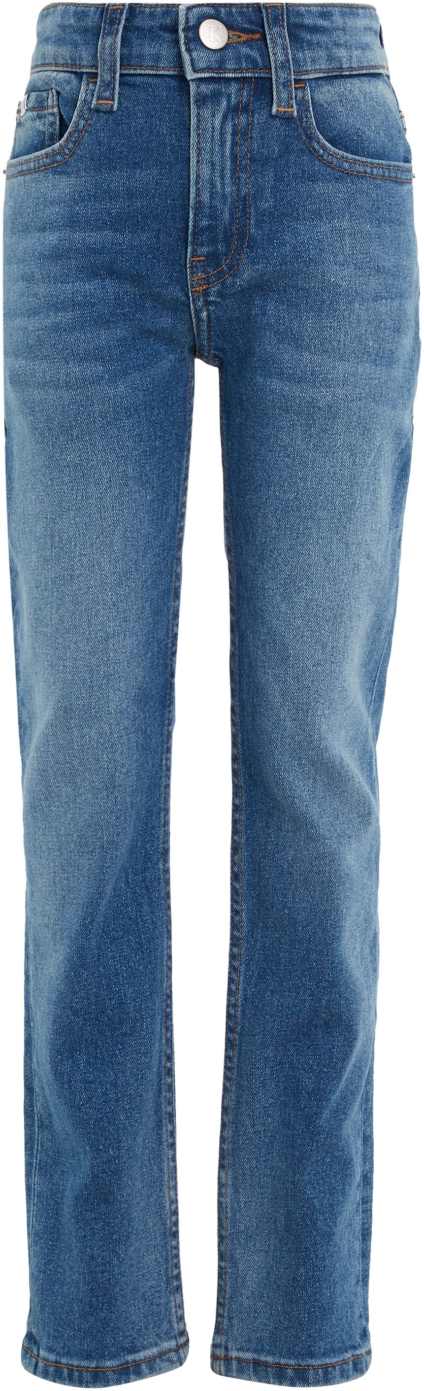 Stretch-Jeans »SLIM MID BLUE«