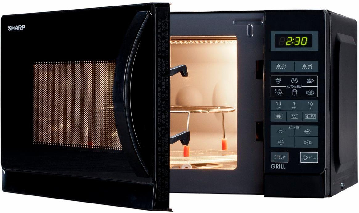 , Mikrowelle »R742BKW«, Grill