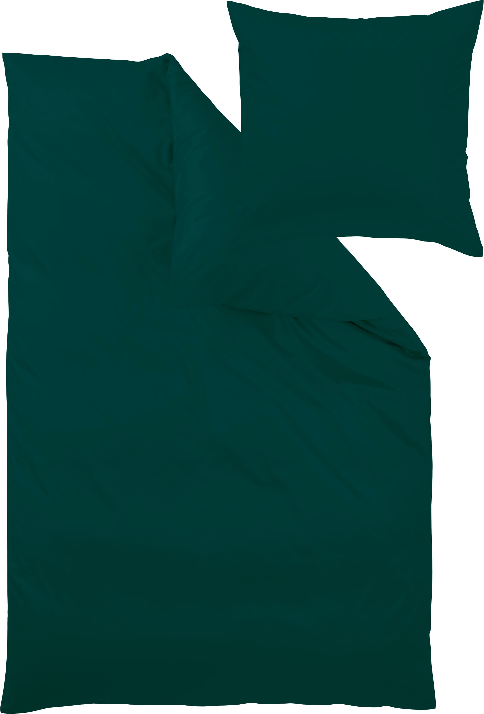 Curt Bauer Bettwäsche »Uni-Mako-Satin Bettwäsche, OEKO-TEX® und Made in Green zertifiziert«