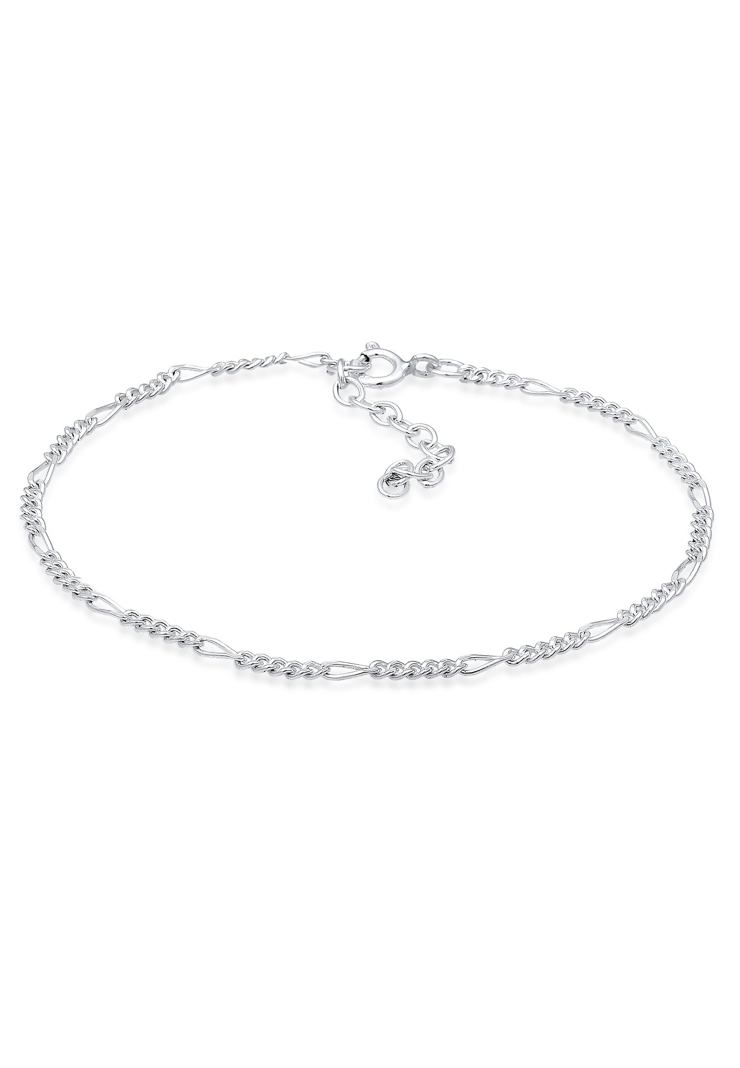Elli Armkette »Armband Armband Figaro Panzer Basic 925er Silber«
